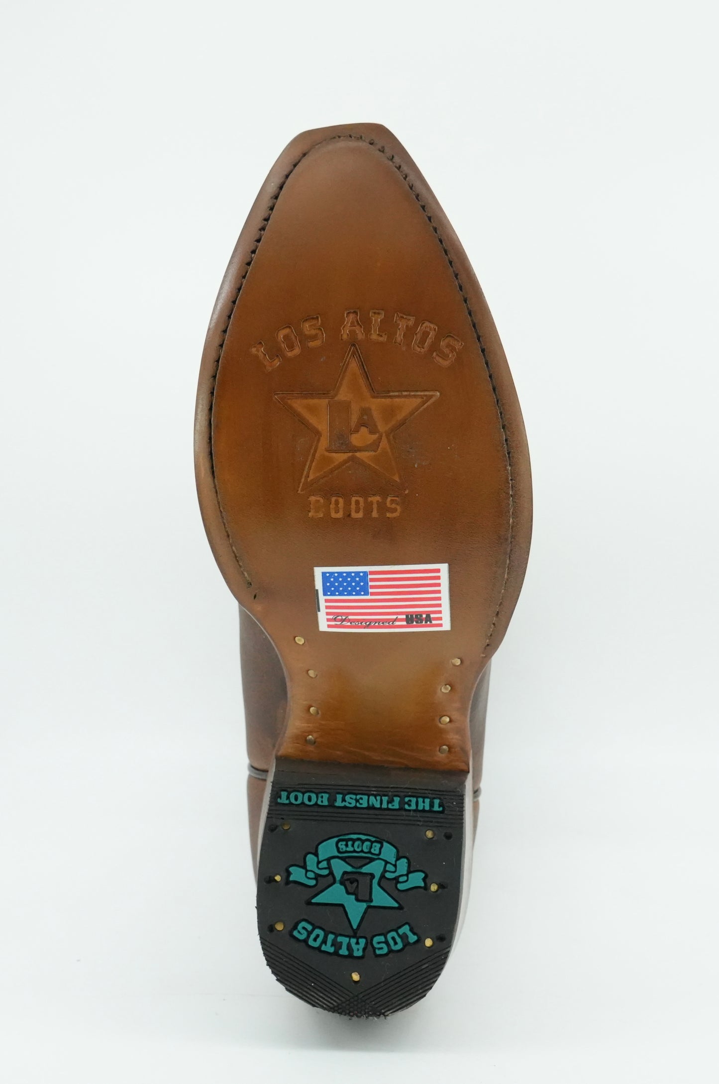 Los Altos Women's Walnut Grasso Snip Toe Boot