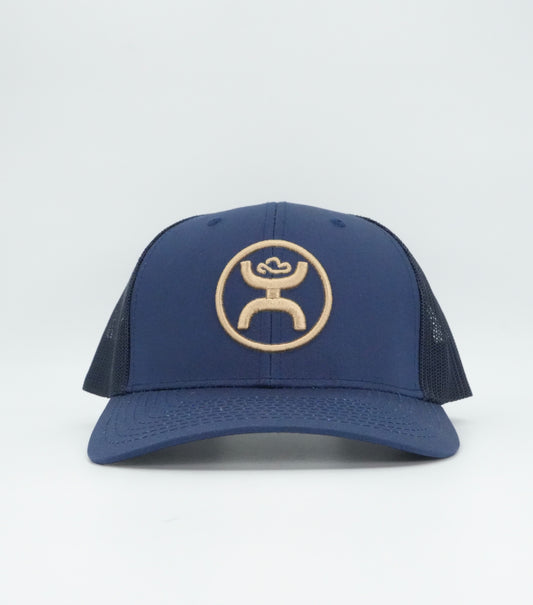 Hooey O-Classic Navy With Gold Logo Cap