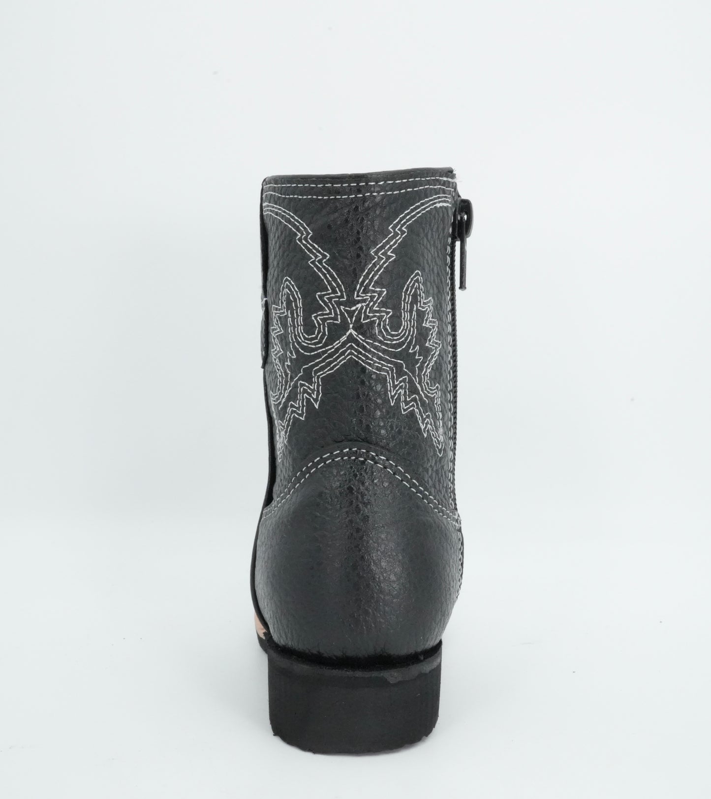 La Carreta Kid's Leather Black Boot