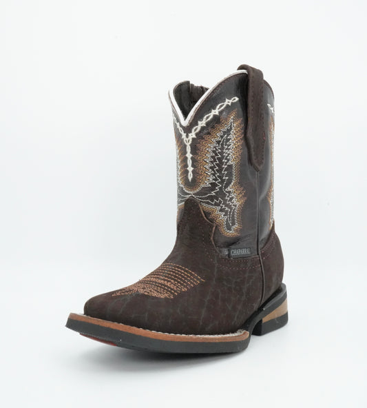 Chaparral Kid’s Bull Neck Brown Boot