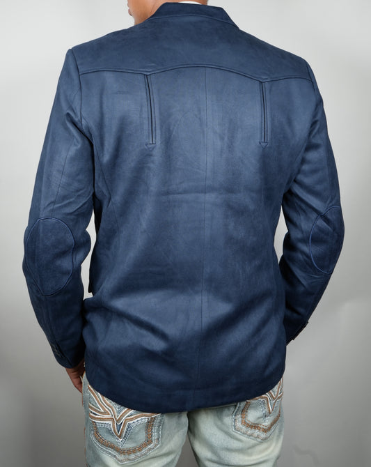 Montero Men's Navy Modern Fit Blazer