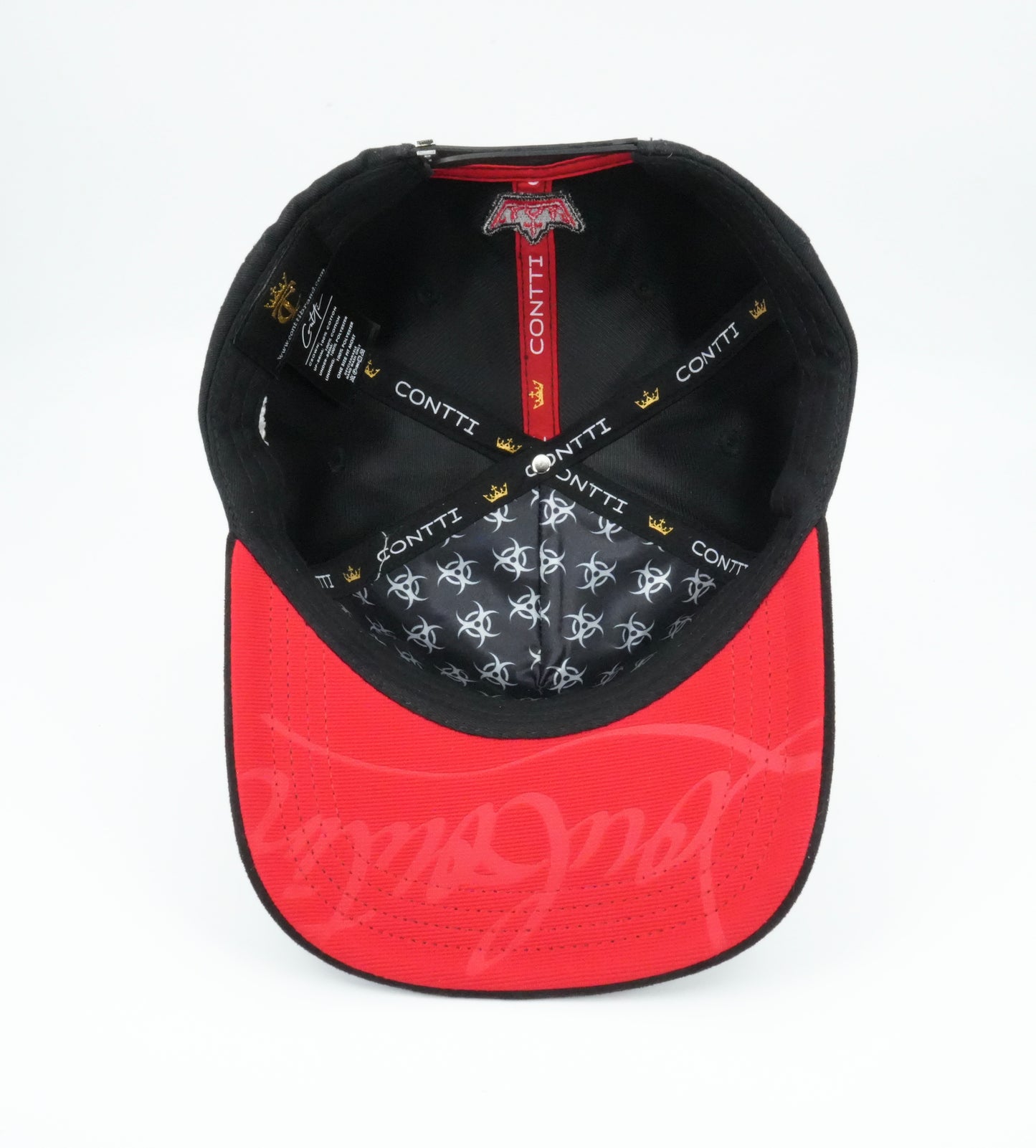 Contti "El Virus" Black-Red Cap