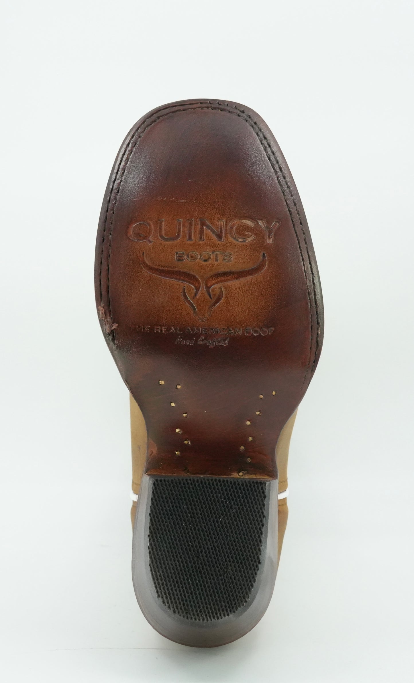 Quincy Women's Embroidered Crazy Honey Narrow Square Toe Boot