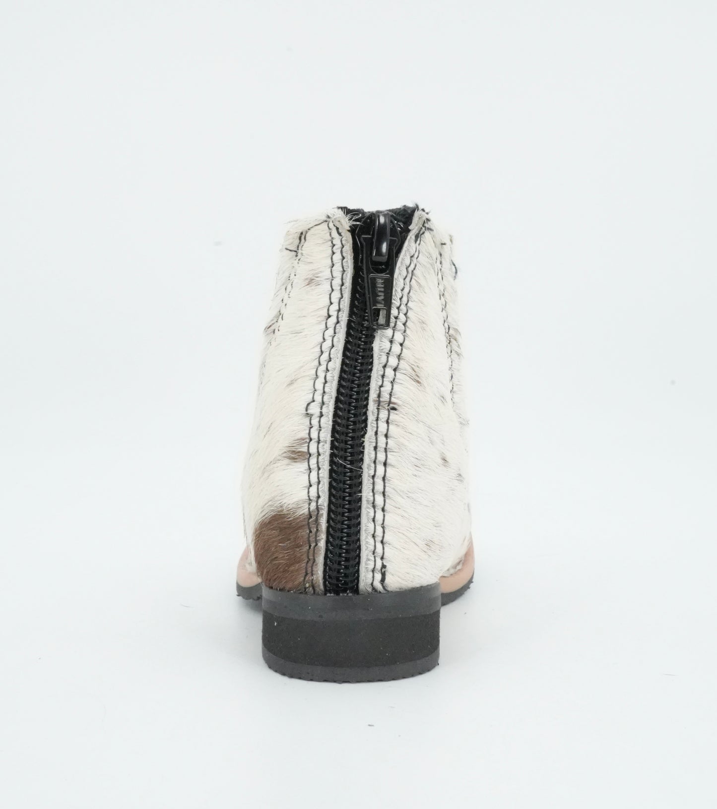 Padua Toddler Cow Hair White/Black Short Boot Size: 6C *AS SEEN ON IMAGE*