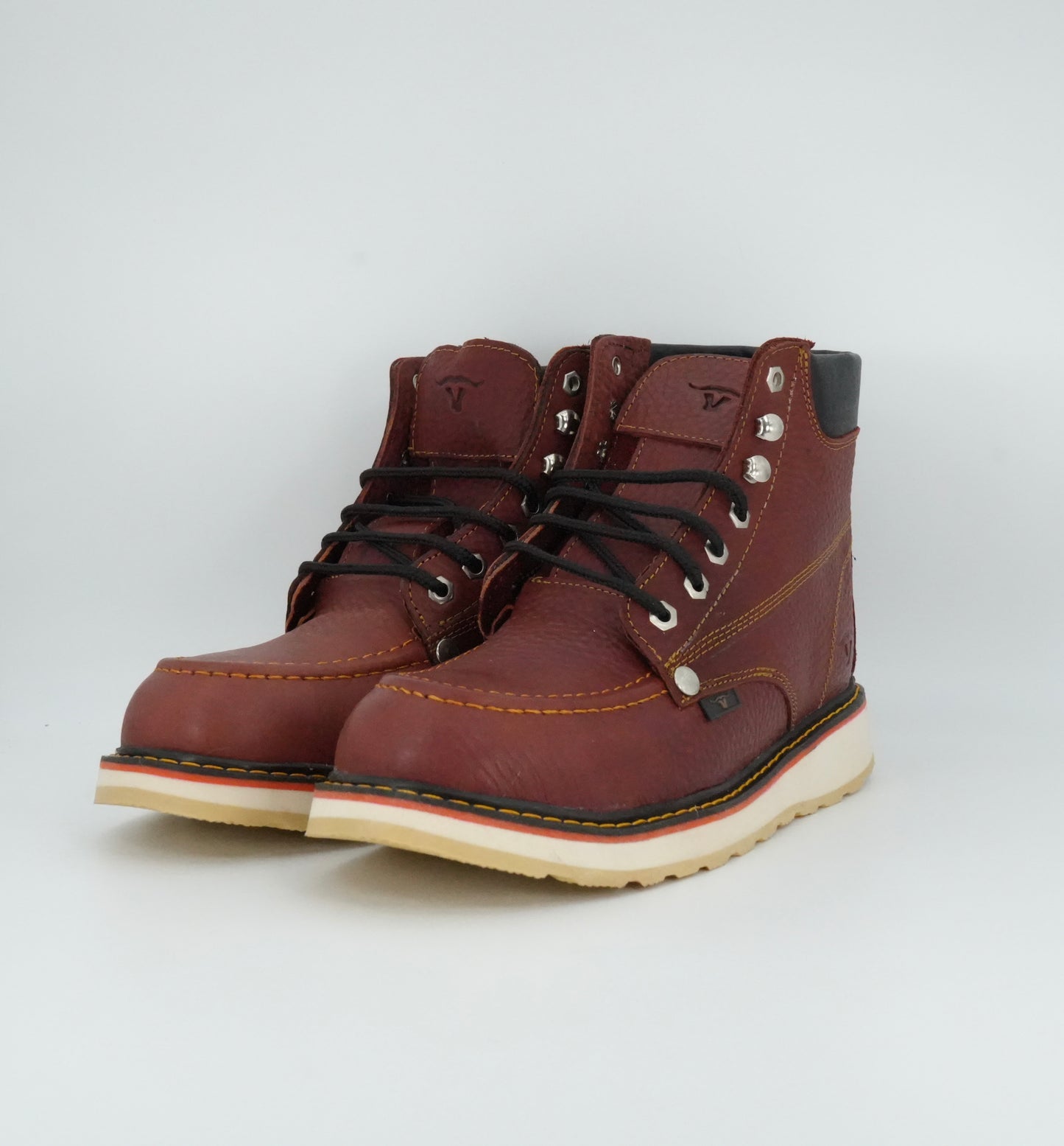 Hooch Men's 6" Steel Toe Work Boot - Shedron