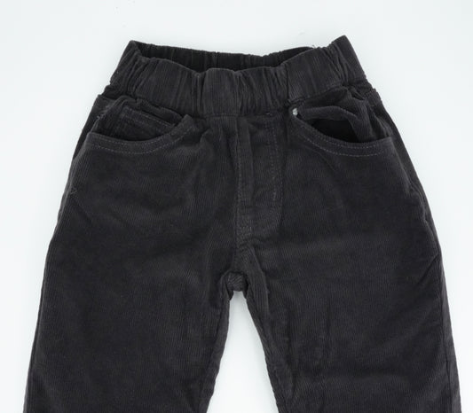 Girl's Saints & Heart Charcoal Corduroy Flare Jeans