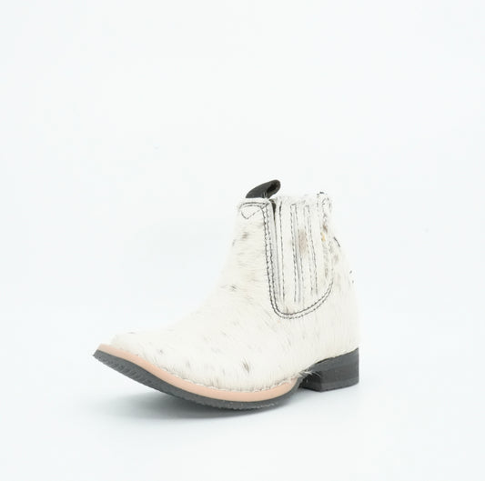 Padua Toddler Cow Hair White Short Boot Size: 6C *AS SEEN ON IMAGE*