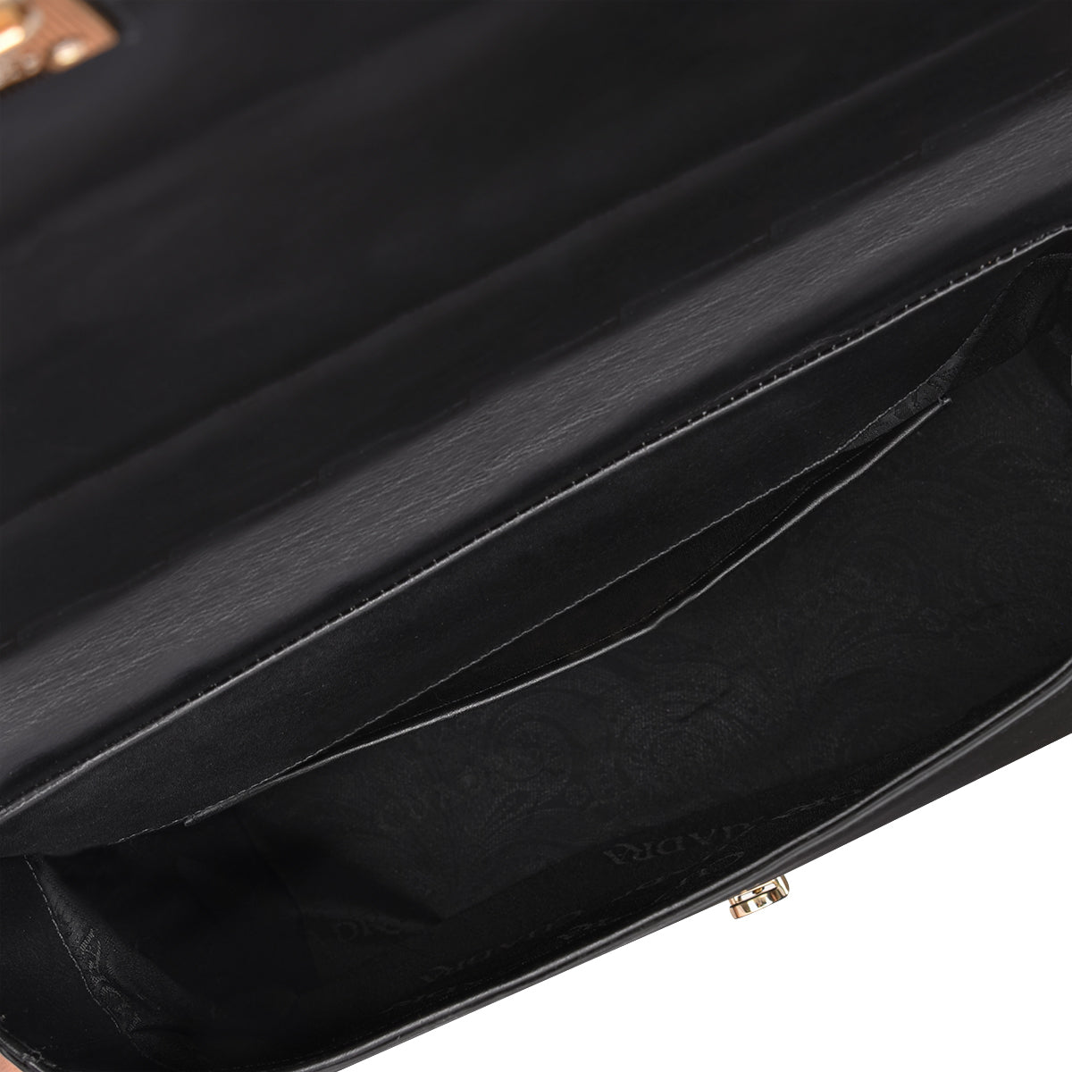 Cuadra Women's Black Genuine Exotic Leather Handbag