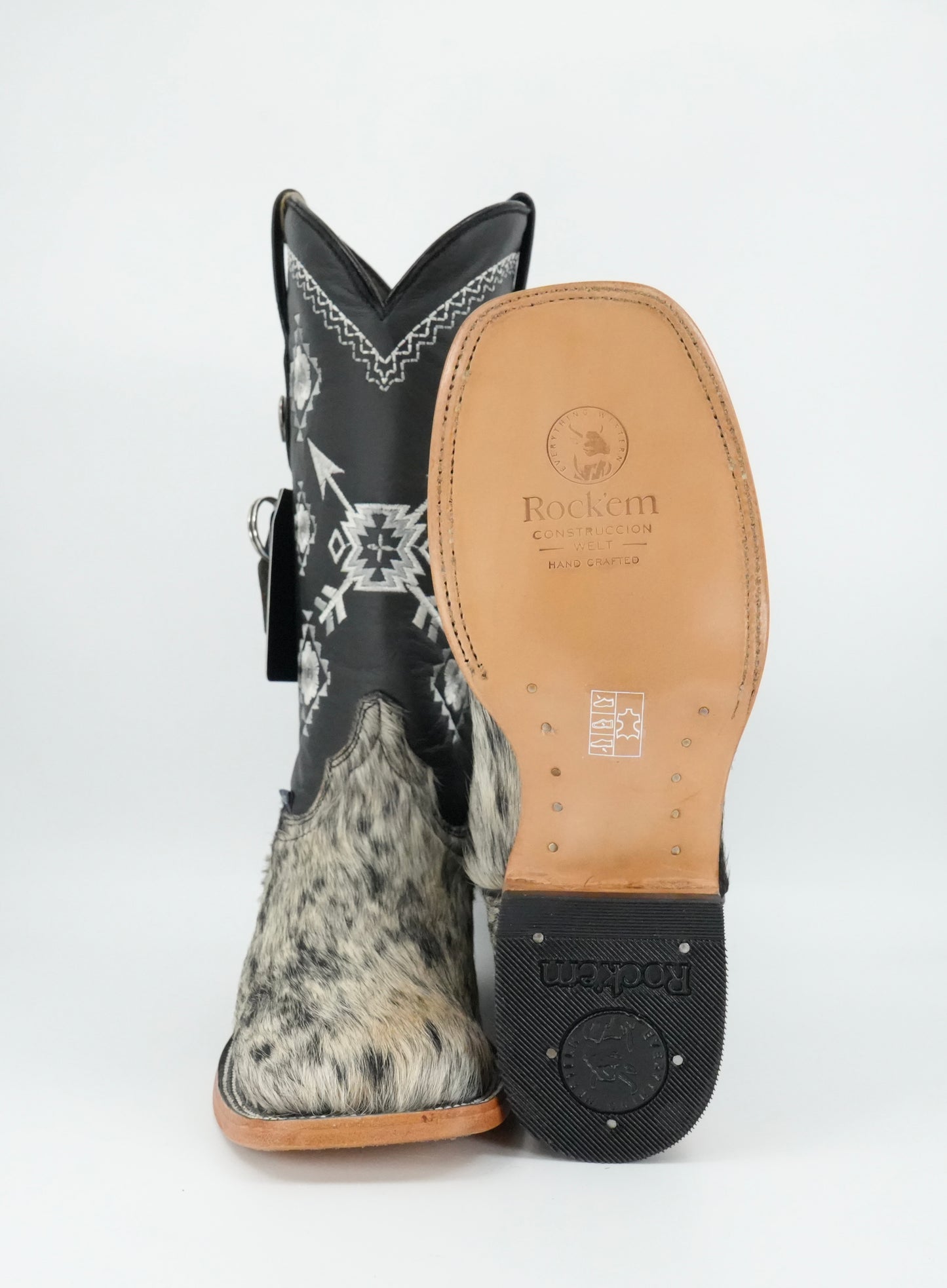 Rock'em Women's Cow Hair Boots Florencia Size: 8 *AS SEEN ON IMAGE*