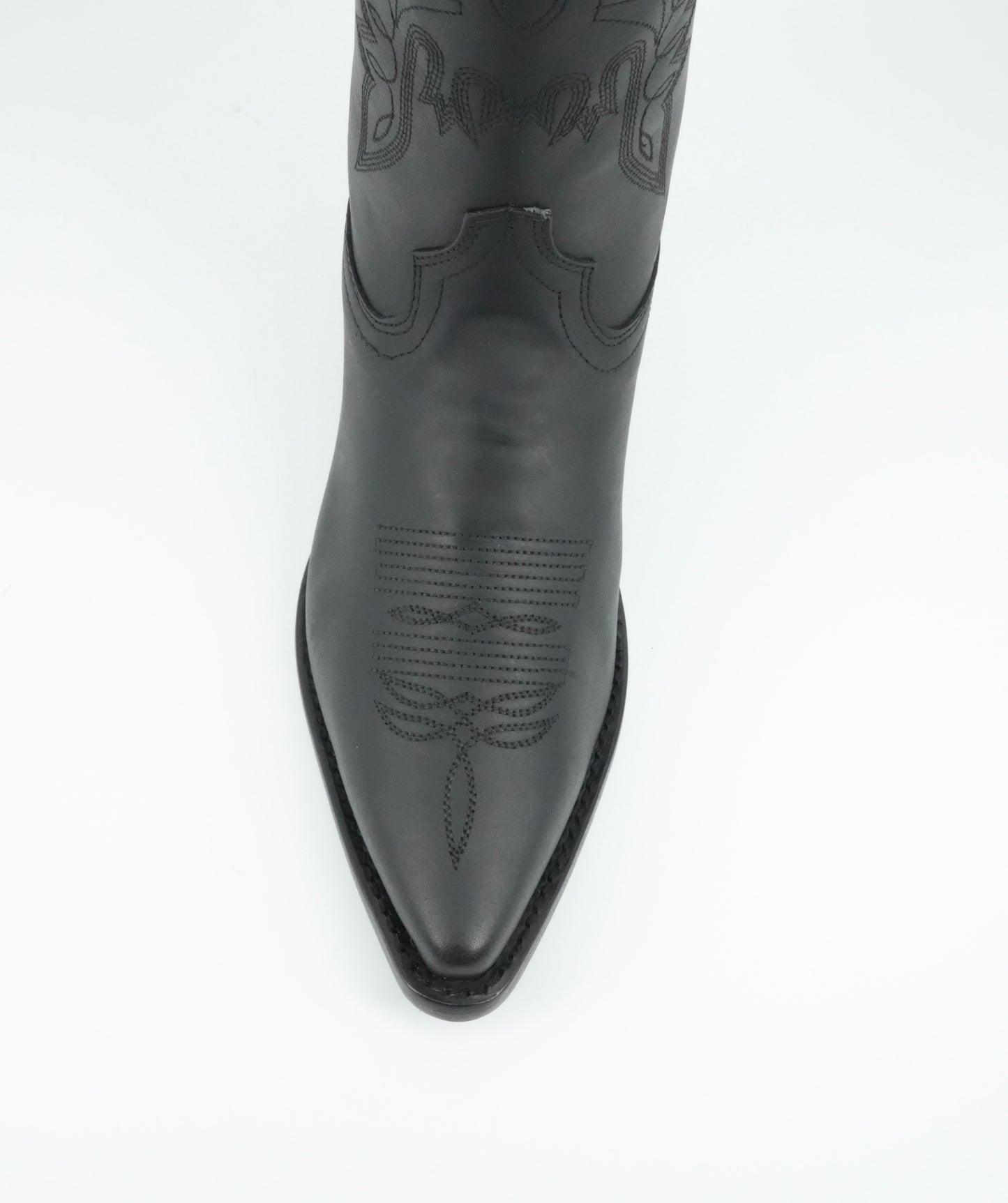 Rodeo Bravo Men’s Grasso Leather Black J Toe Boot