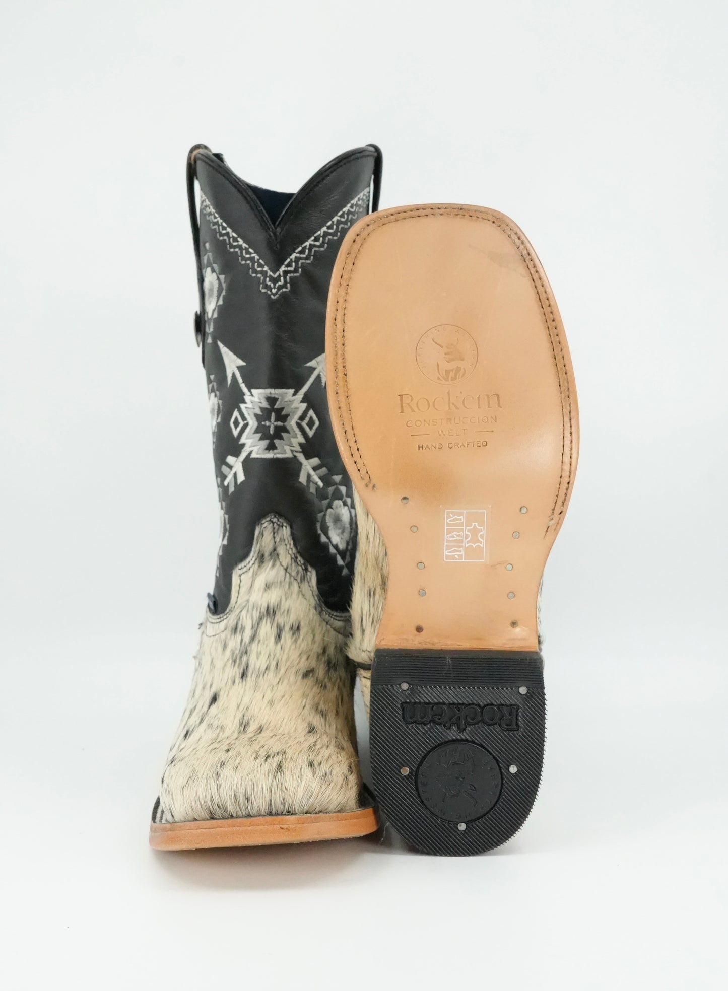 Rock'em Women's Cow Hair Boots Florencia Size: 6 *AS SEEN ON IMAGE*