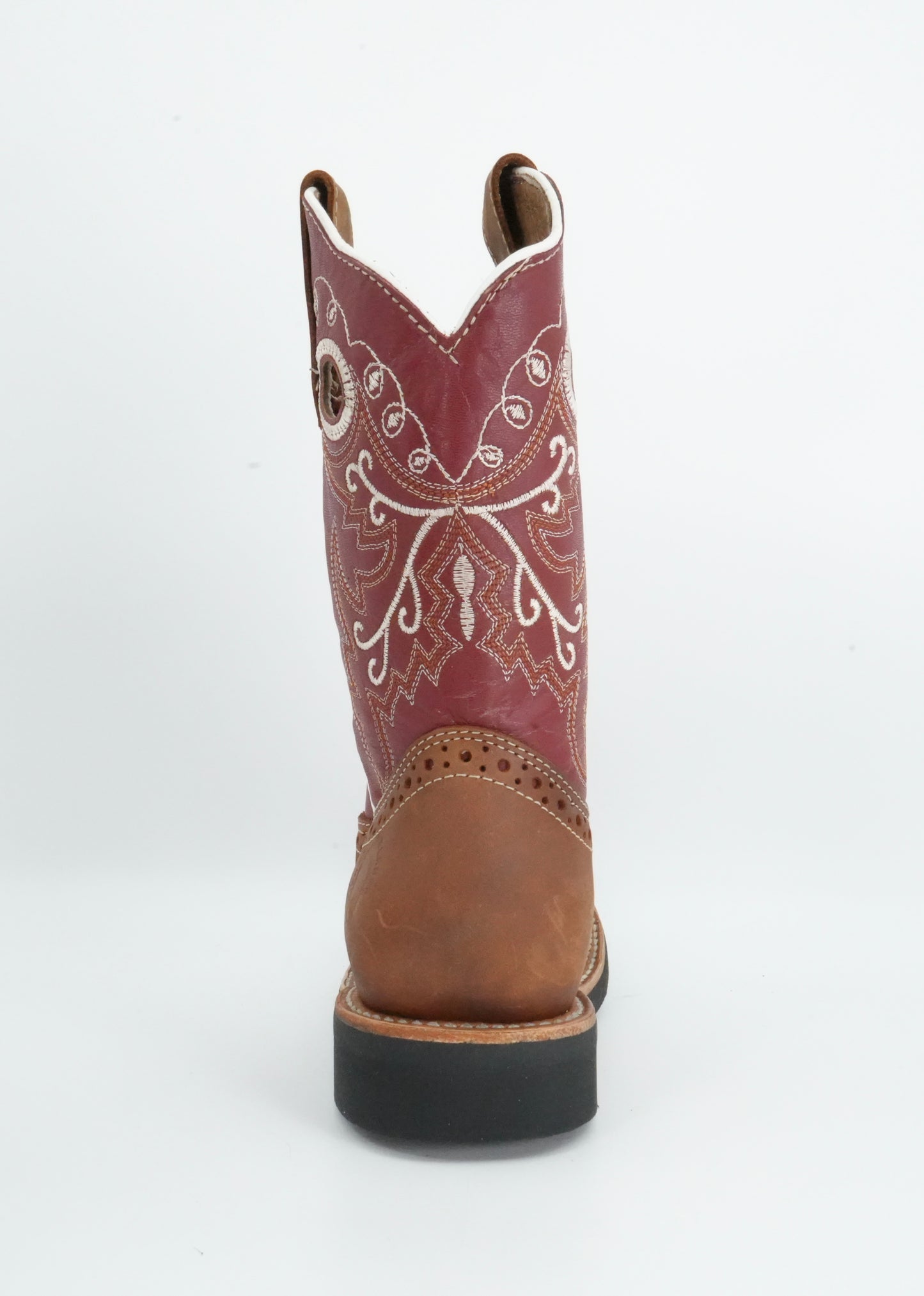 Tierra Blanca Jr’s Crazy Tang Square Toe Boot