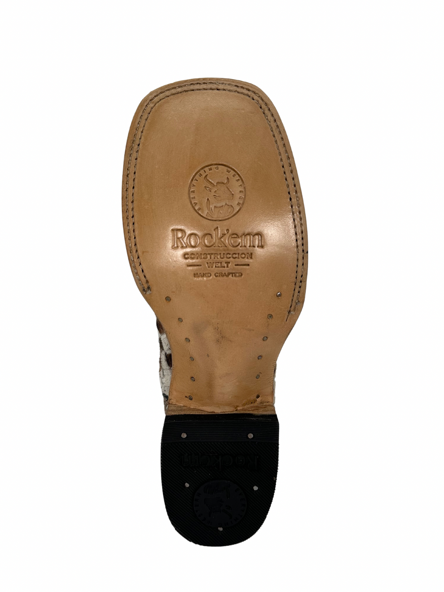 Rock'em Men's Petatillo Cow Hair Boots Size 7 *AS SEEN ON IMAGE*
