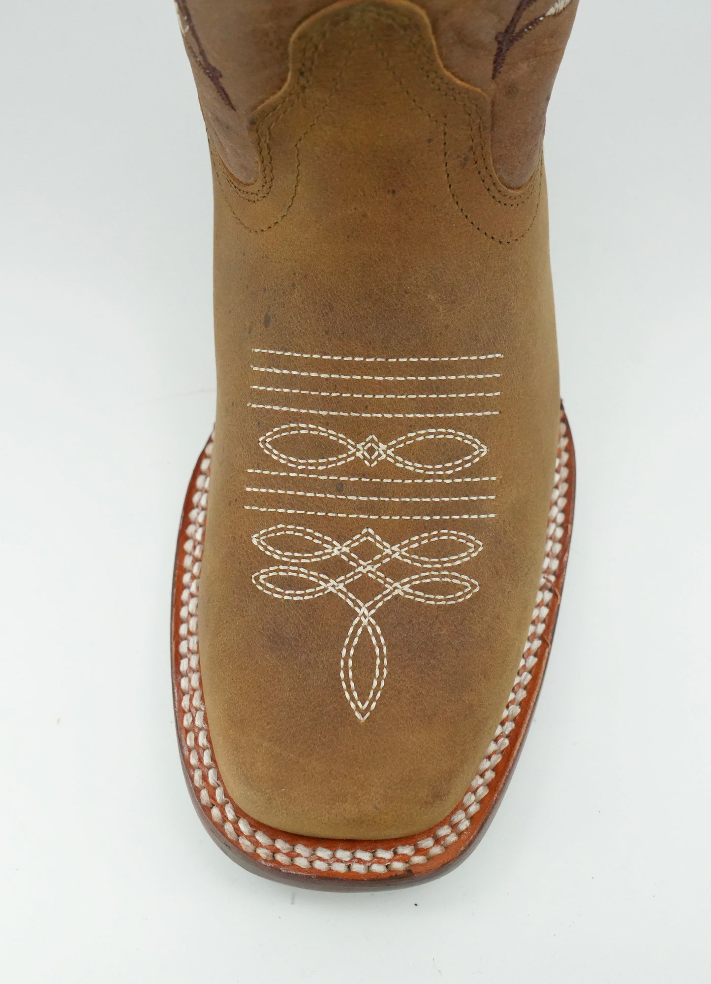 Quincy Women's Embroidered Crazy Honey Narrow Square Toe Boot