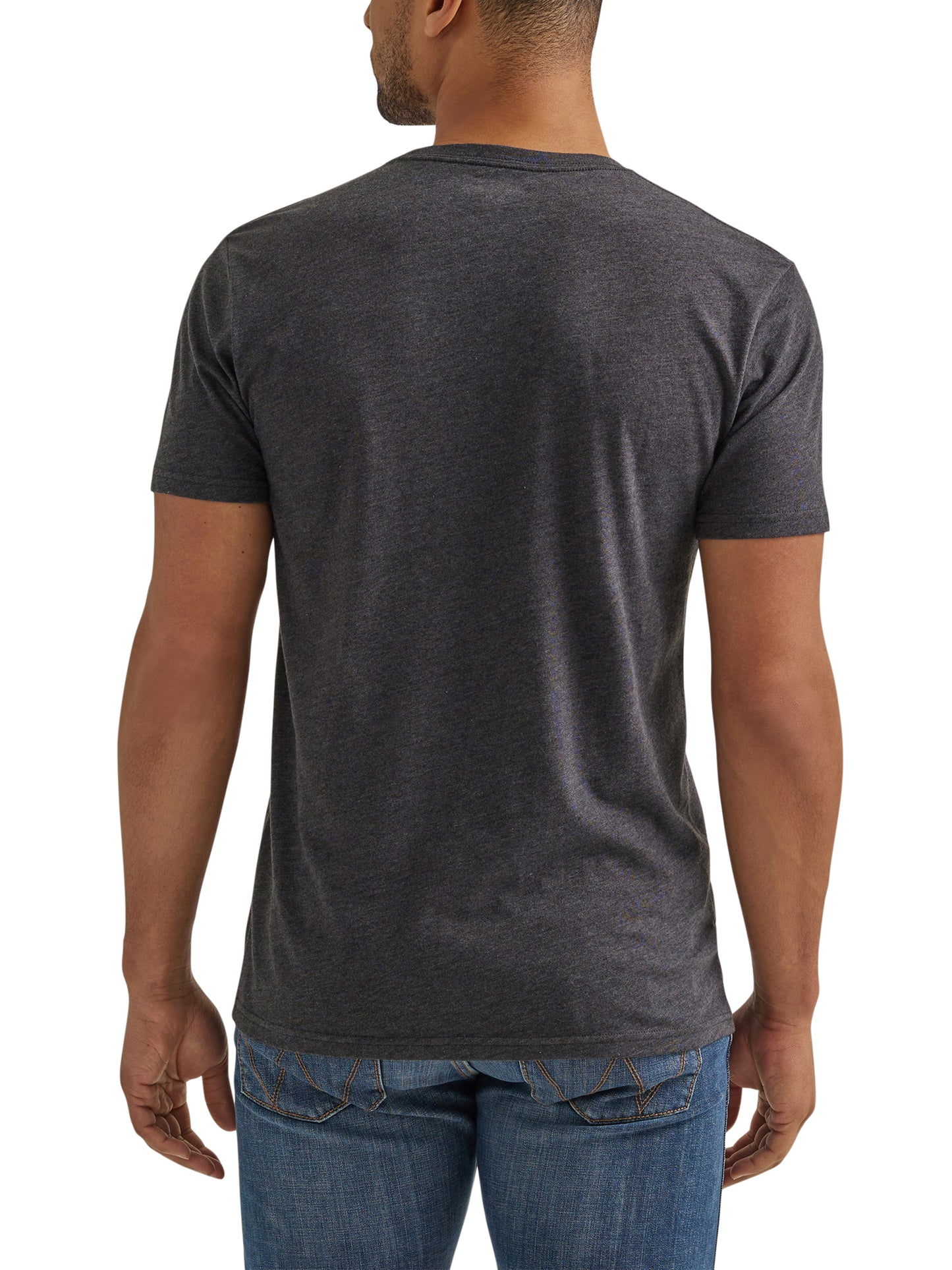 Wrangler Steerhead Logo Charcoal T-Shirt