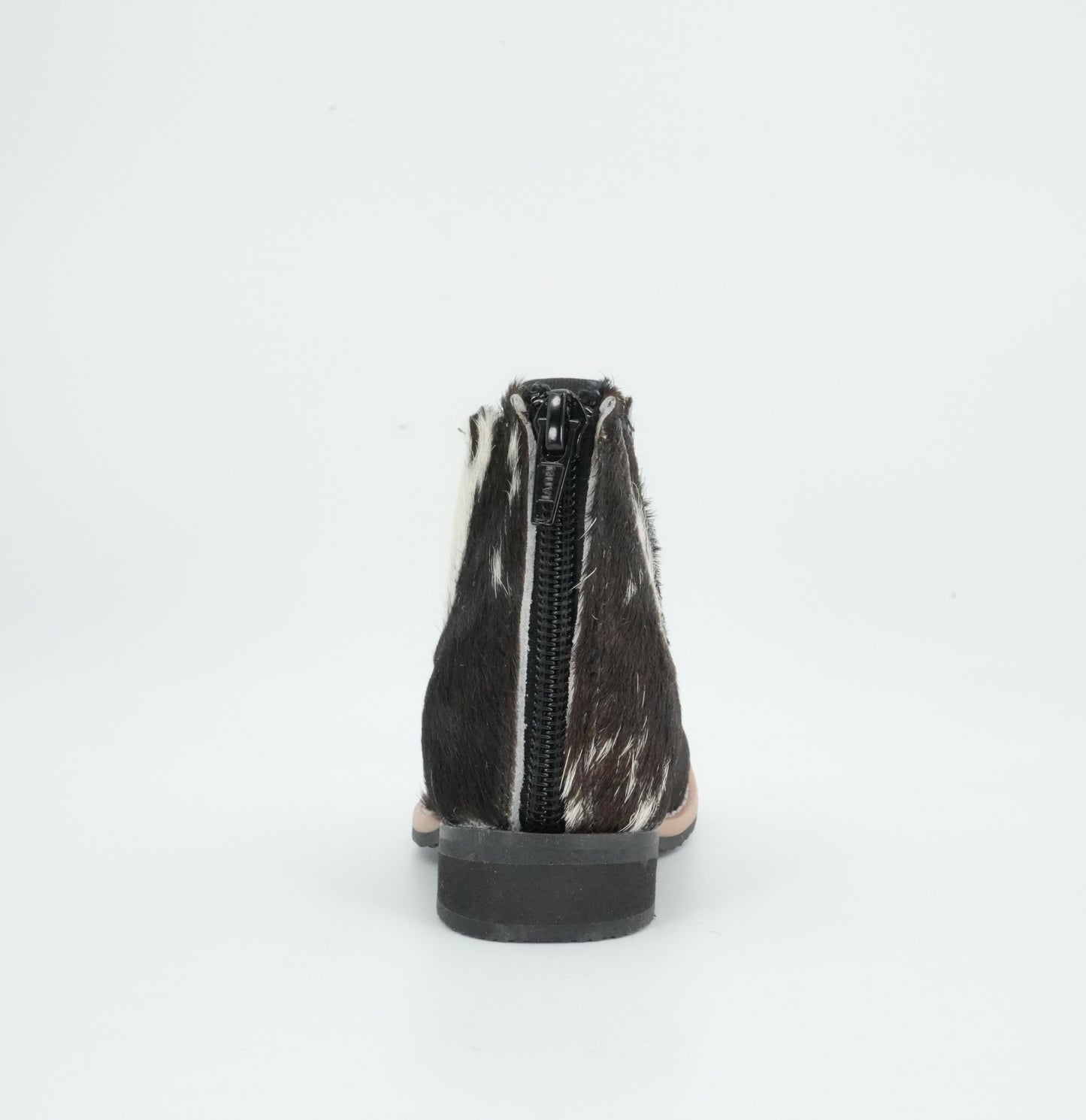 Padua Toddler Cow Hair Black/White Short Boot Size: 7C *AS SEEN ON IMAGE*