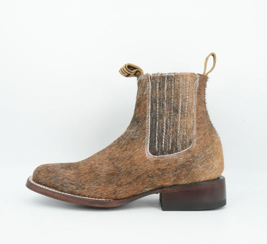 Hooch Men's Cow Hair Short Boot Size 4.5 *AS SEEN ON IMAGE*