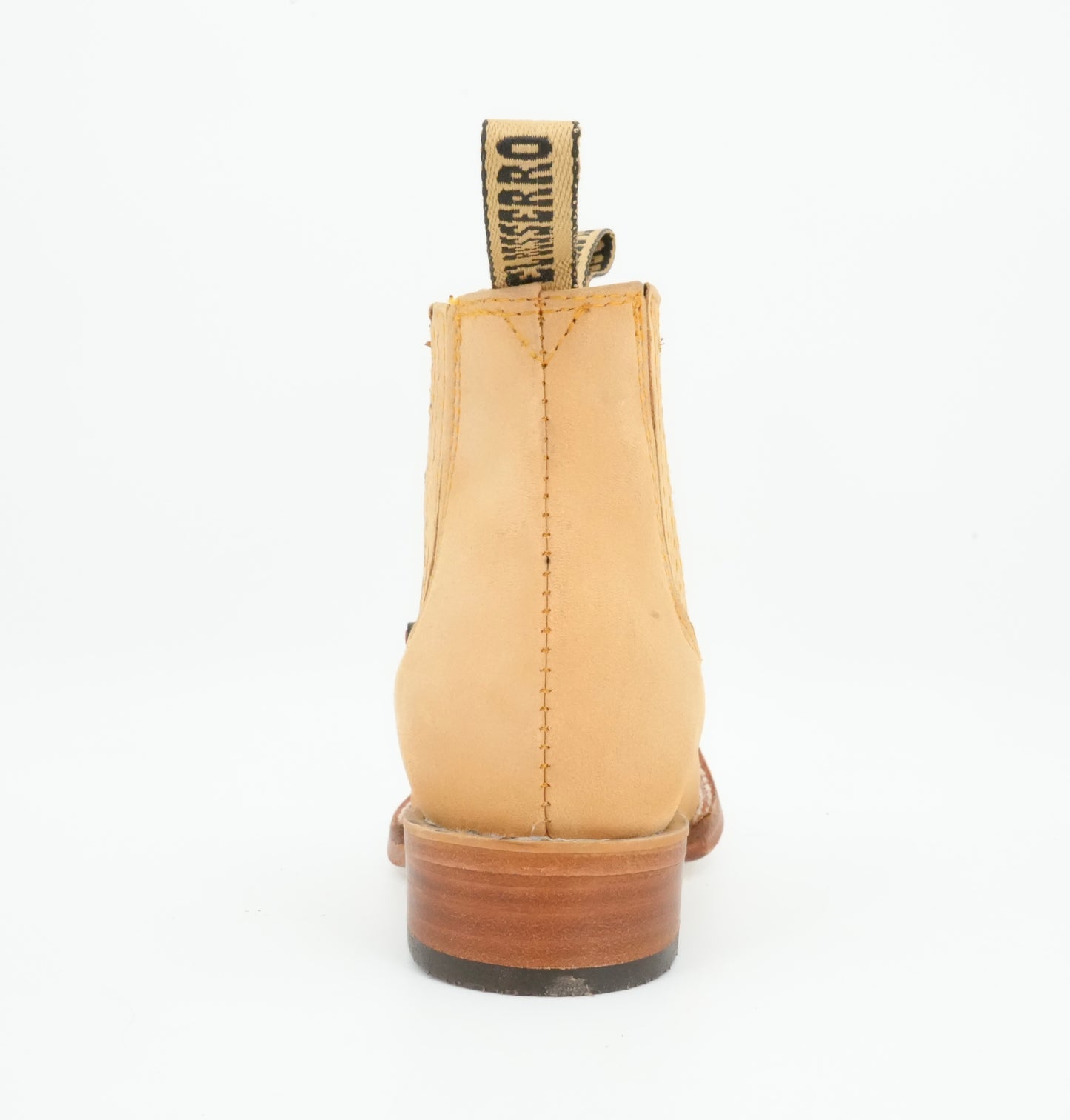 Besserro Kid's Nobuck Honey Short Boot
