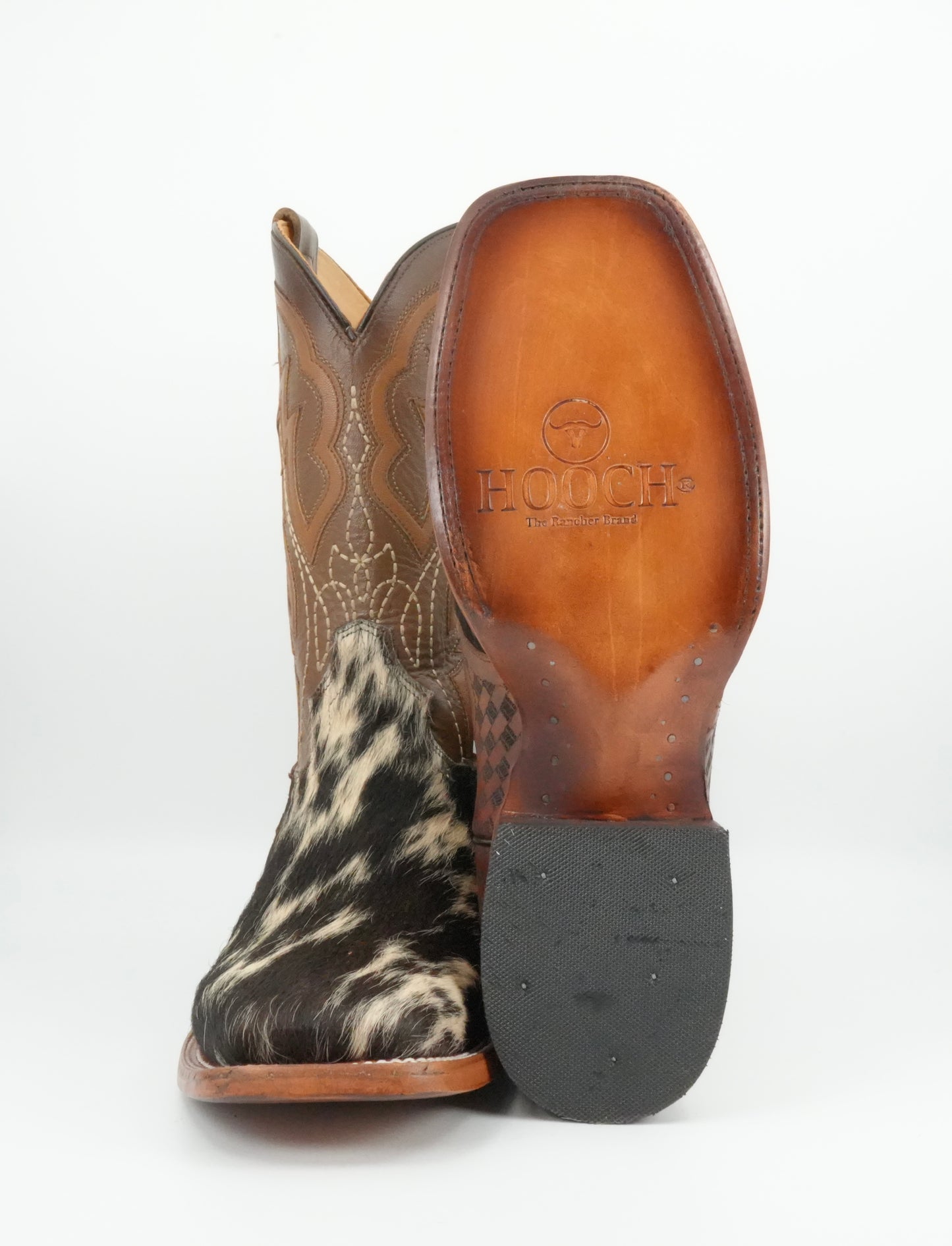 Hooch Men's Cow Hair Boots Size 9.5 *AS SEEN ON IMAGE*