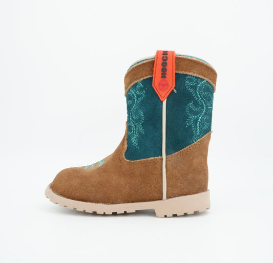 Hooch Toddler Tobacco/Jade Boot