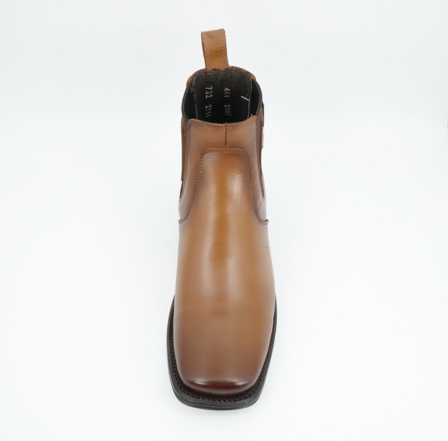 Vestigium Jr’s Flor Entera Honey Square Toe Short Boot
