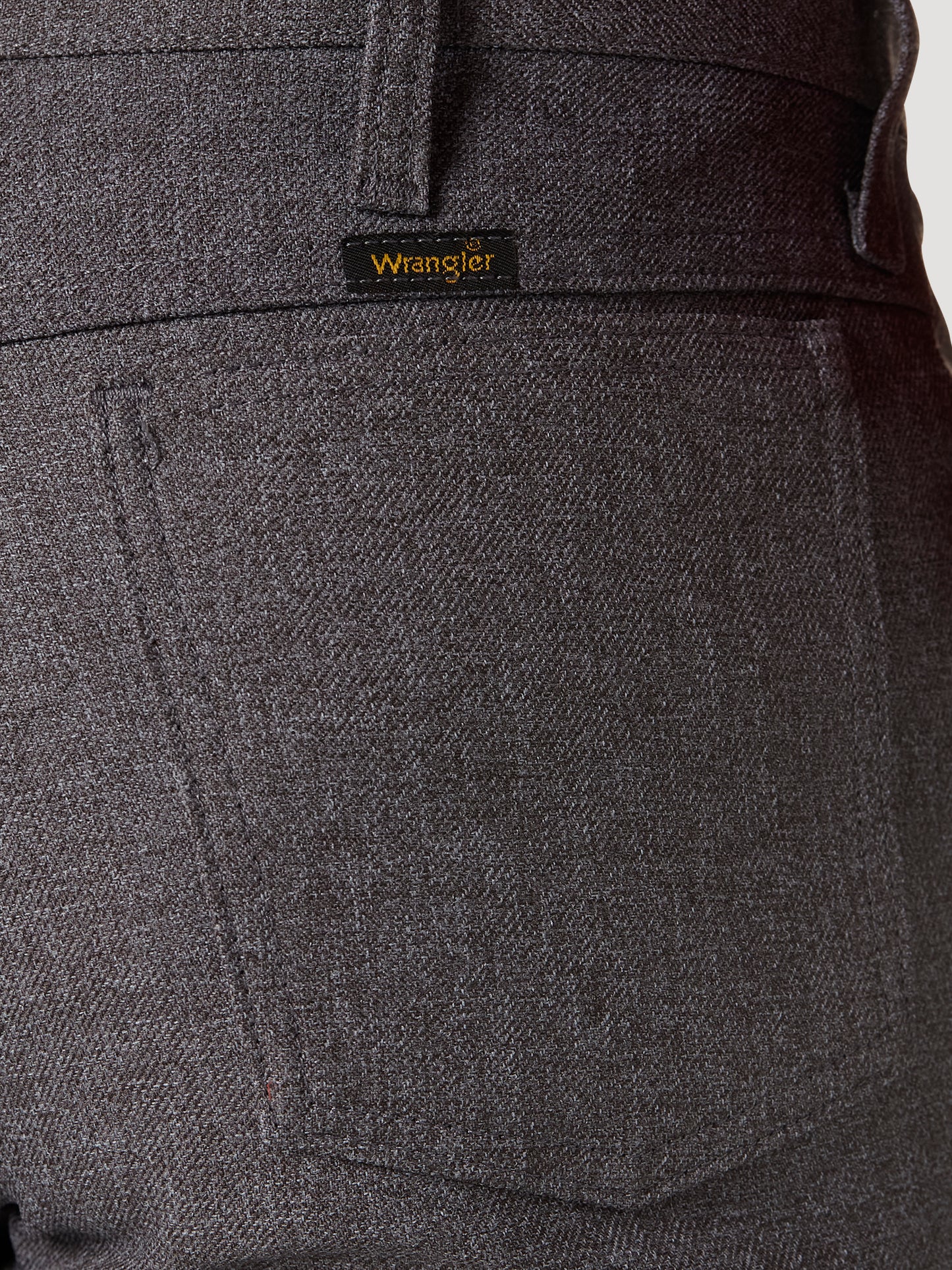 Wrangler Men's Wrancher Dress Jean Heather Gray