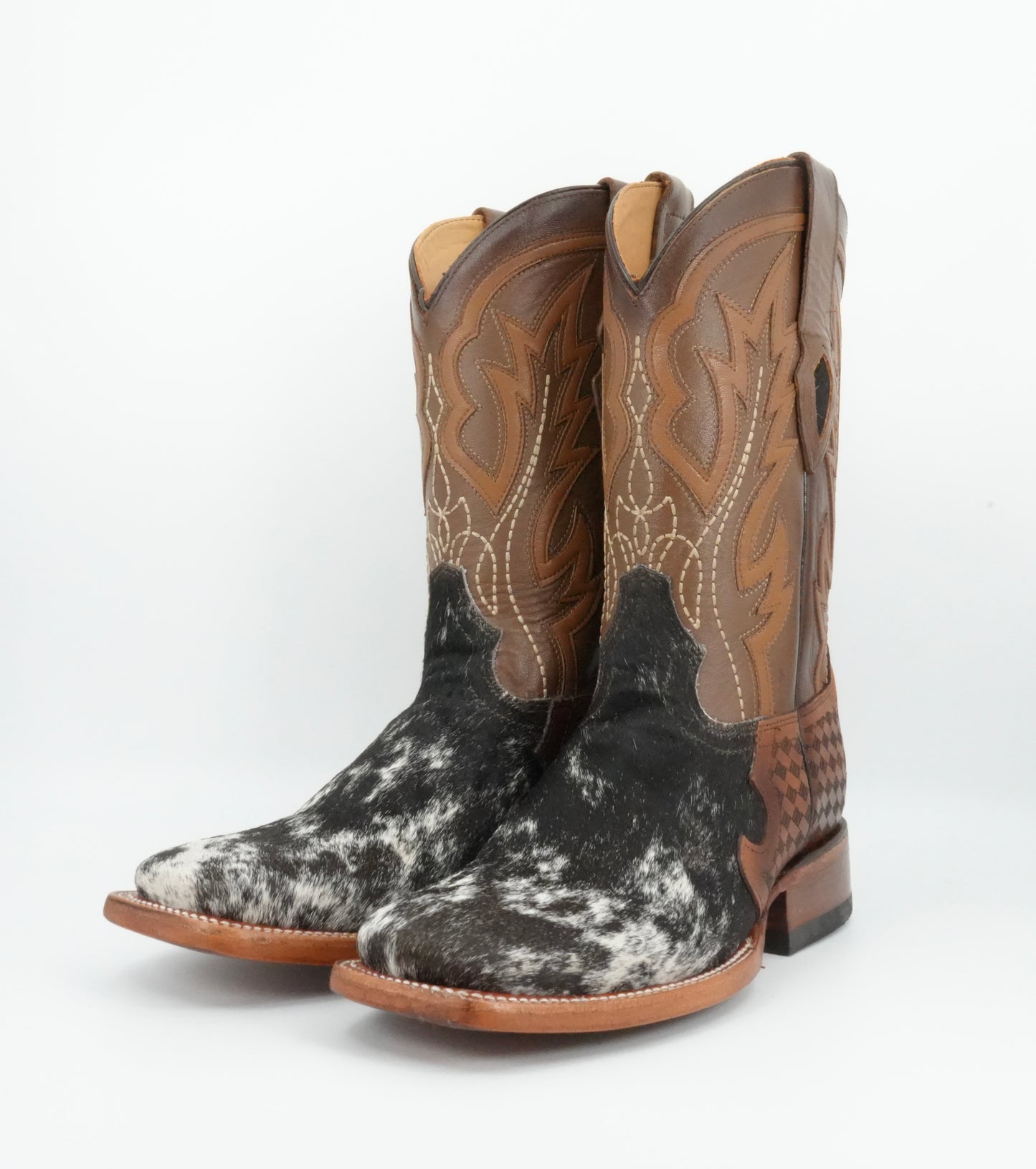 Hooch Men's Cow Hair Boots Size 7.5 *AS SEEN ON IMAGE*