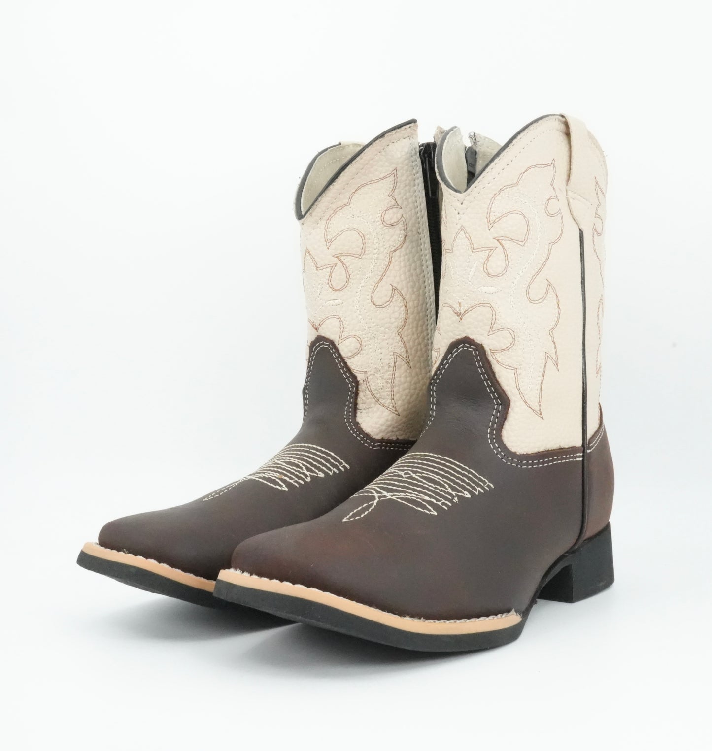 Chaparral Kid’s Crazy Brown Square Toe Boot