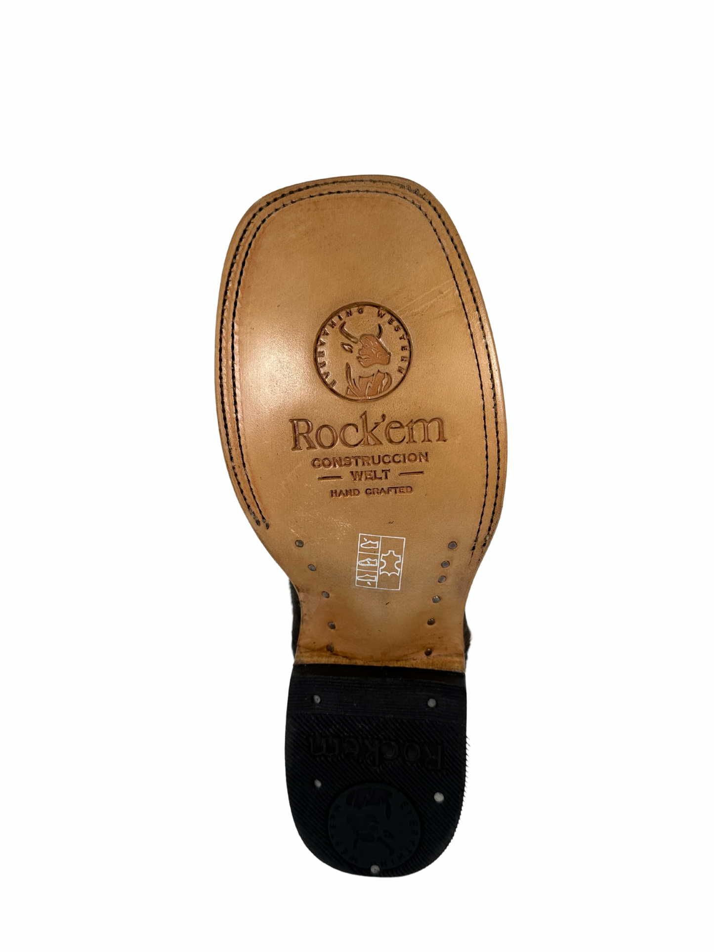 Rock'em Women's Cow Hair Boots Size: 5 *AS SEEN ON IMAGE*
