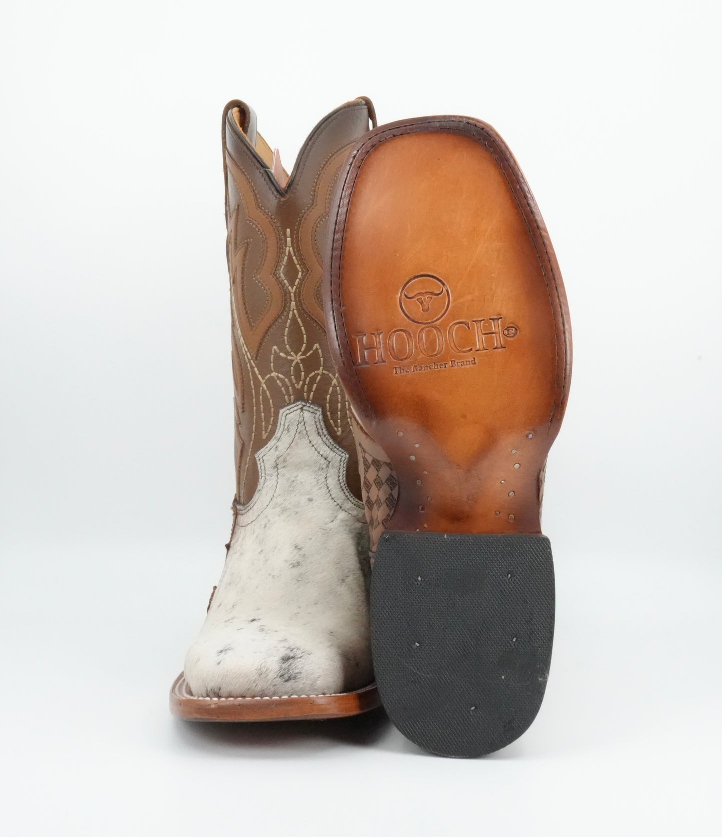 Hooch Men's Cow Hair Boots Size 6.5 *AS SEEN ON IMAGE*