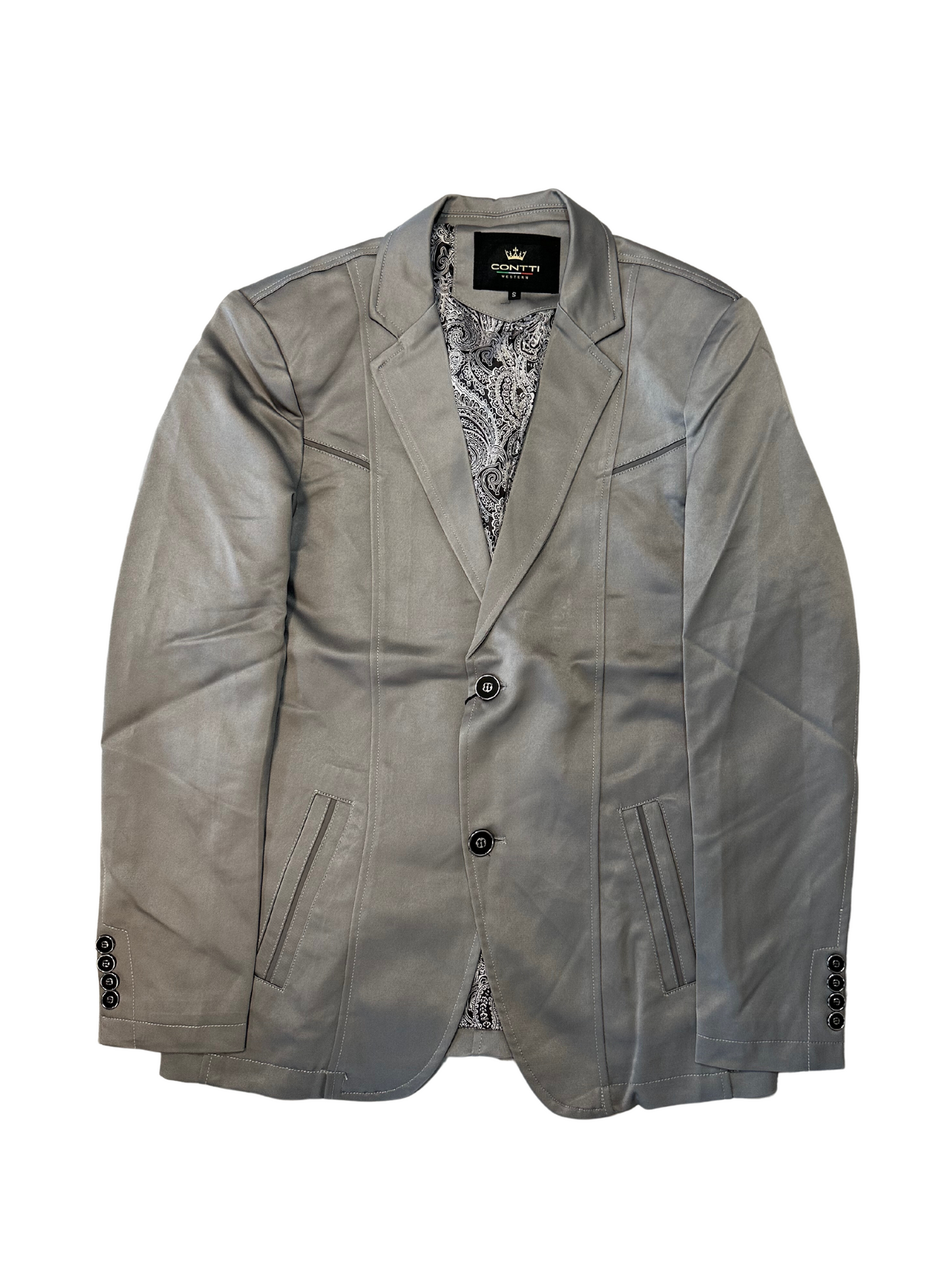 Men's Grey Blazer