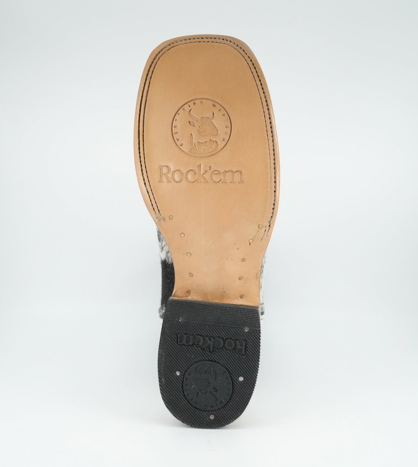 Rock'em Men's Cow Hair Boots Size 6.5 *AS SEEN ON IMAGE*