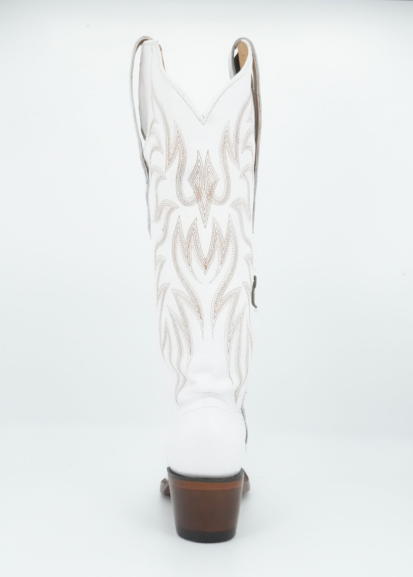 Los Altos Women’s Deer Finish White High Top Boot
