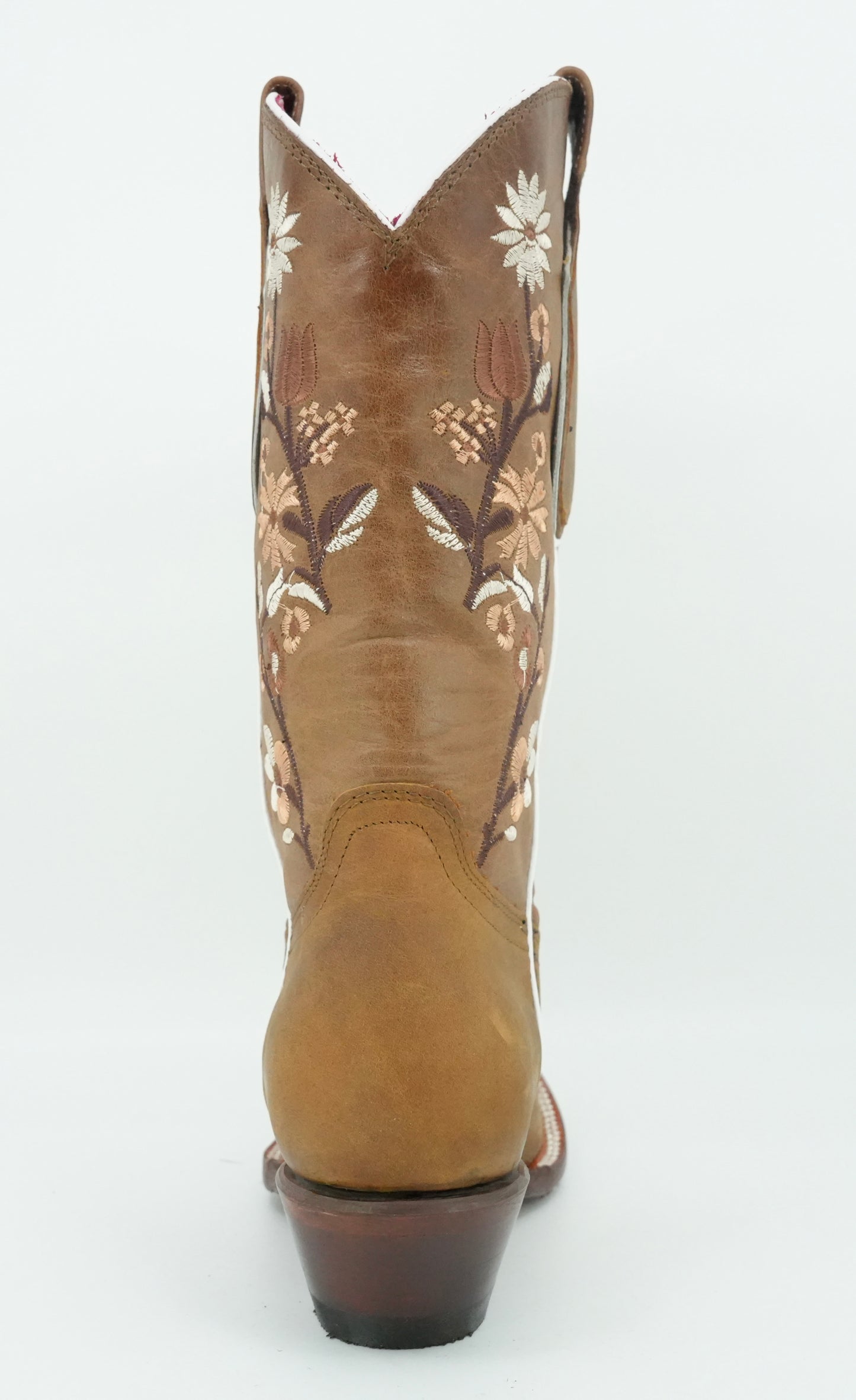 Quincy Women's Embroidered Crazy Honey Narrow Square Toe Boot