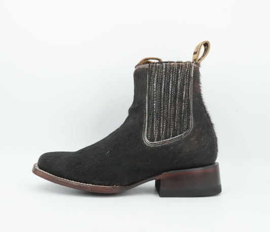 Hooch Men's Cow Hair Short Boot Size 4 *AS SEEN ON IMAGE*