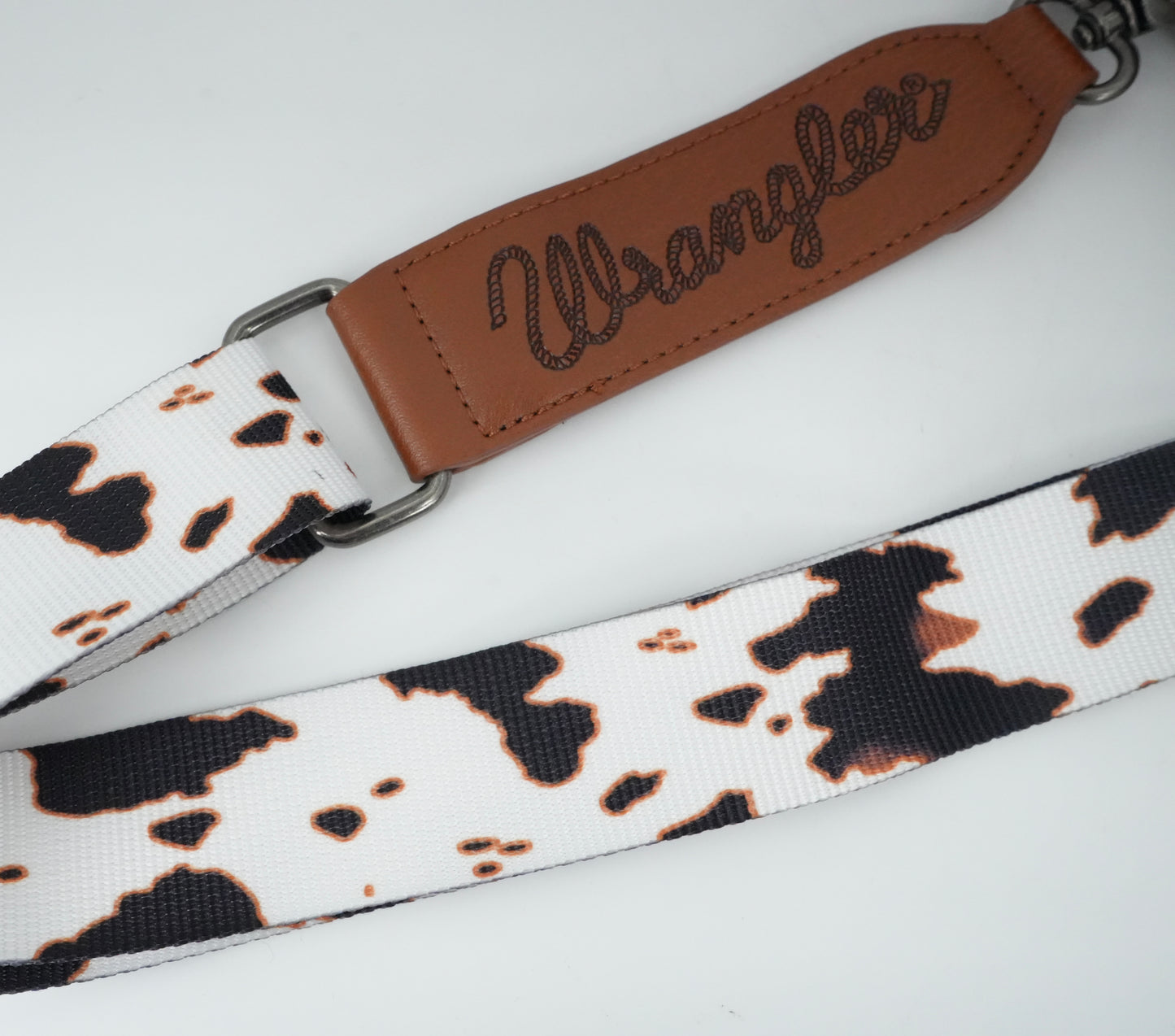 Wrangler Cow Print Concealed Carry Tote/Crossbody - Brown