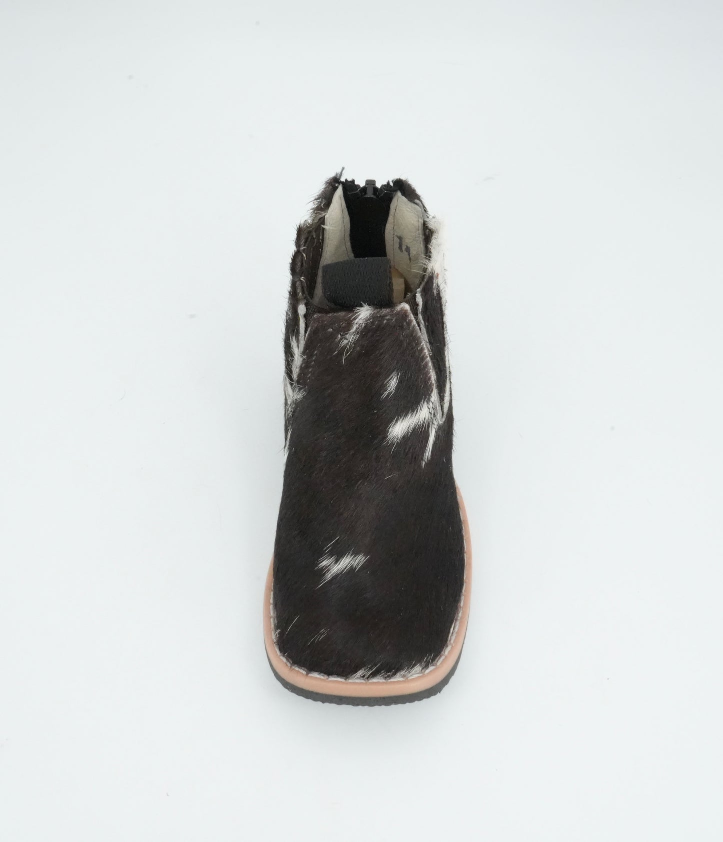 Padua Toddler Cow Hair Black/White Short Boot Size: 7C *AS SEEN ON IMAGE*