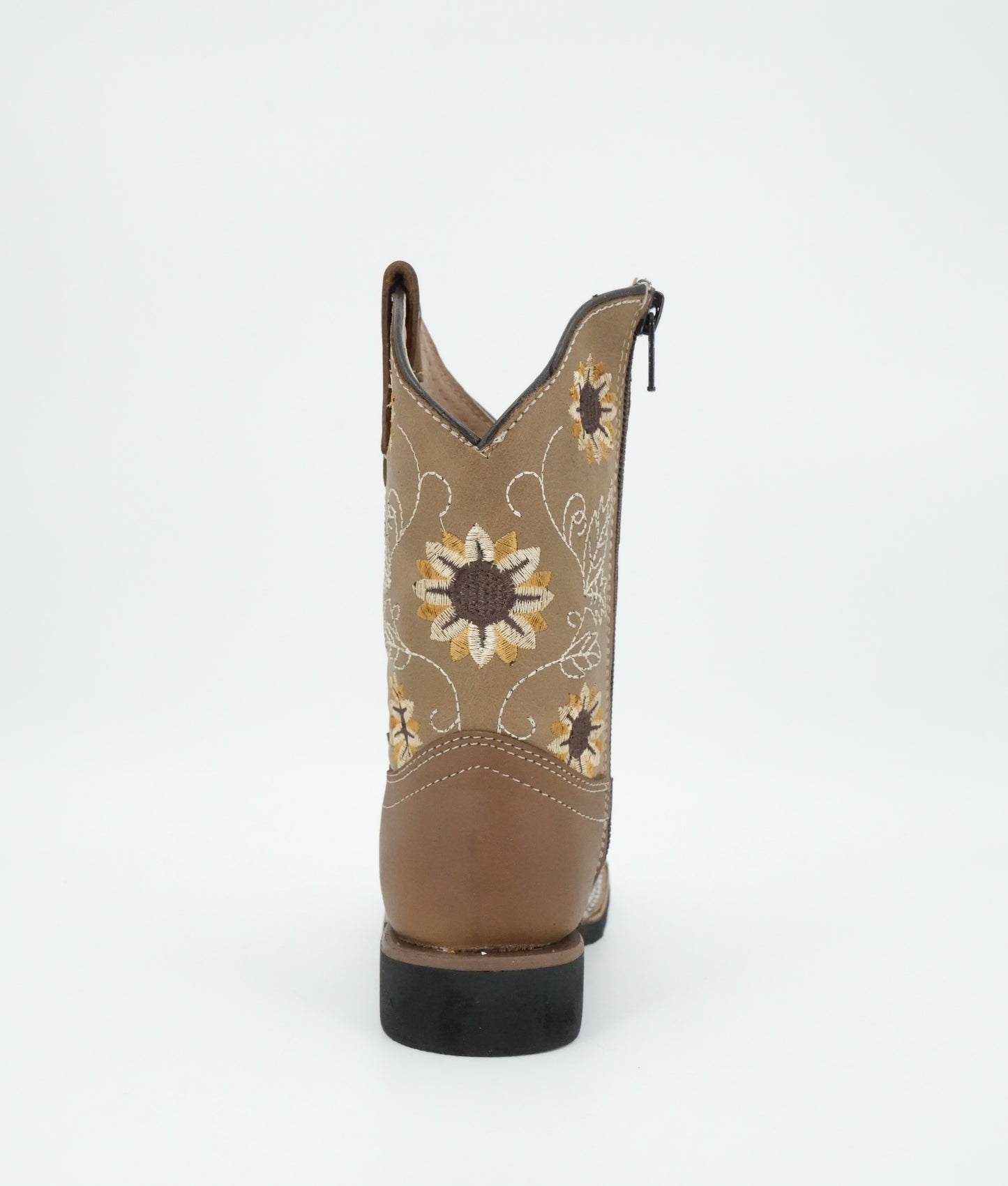 Chaparral Kid’s Crazy Leather Sunflower Brown Boot