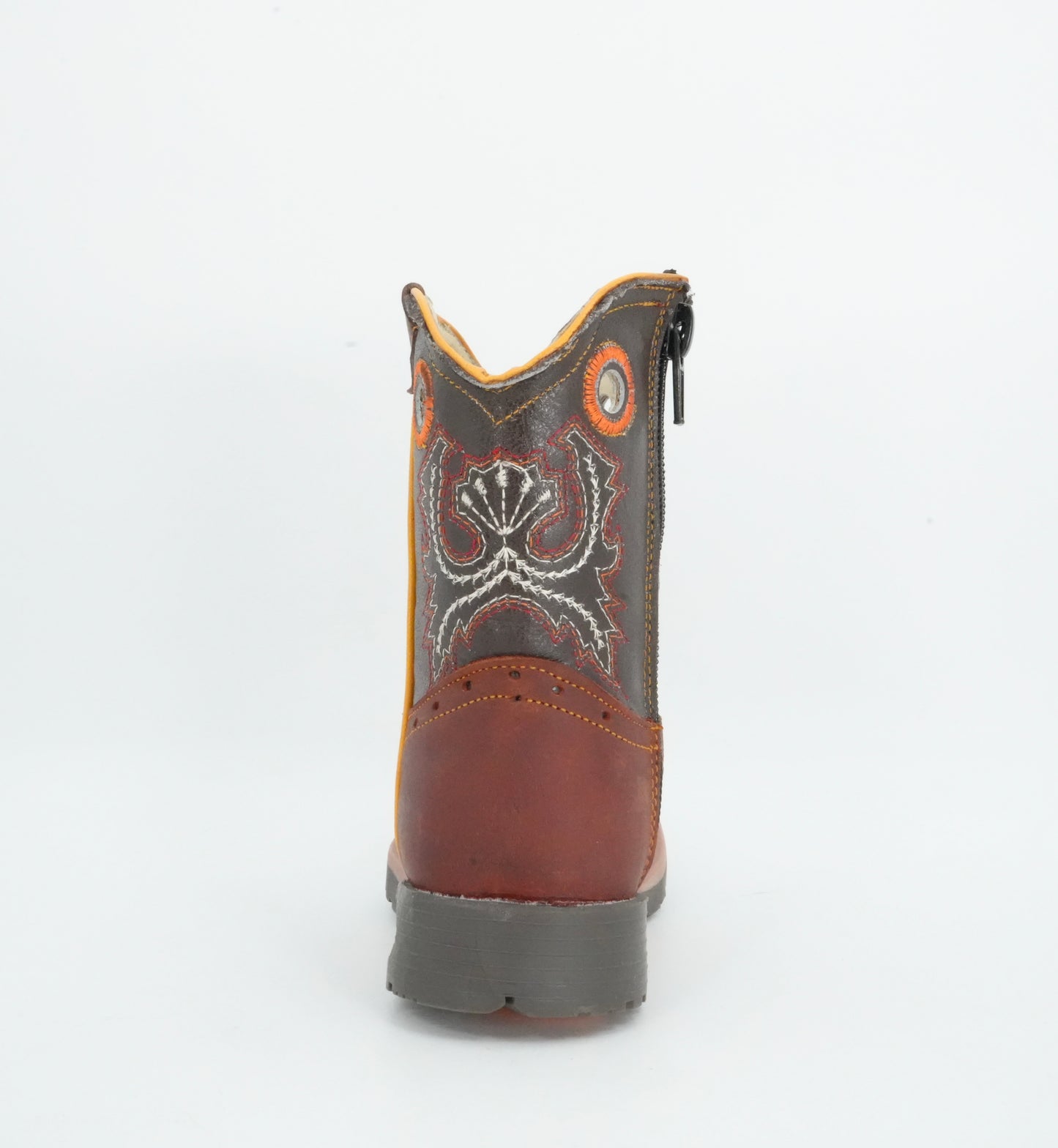 El General Boy's Crazy Horseshoe Brown/Shedron Boot