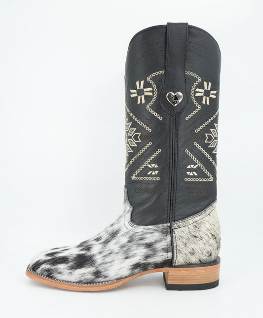 Rock'em Women's Aztec Cow Hair Boots Size: 8.5 *AS SEEN ON IMAGE*