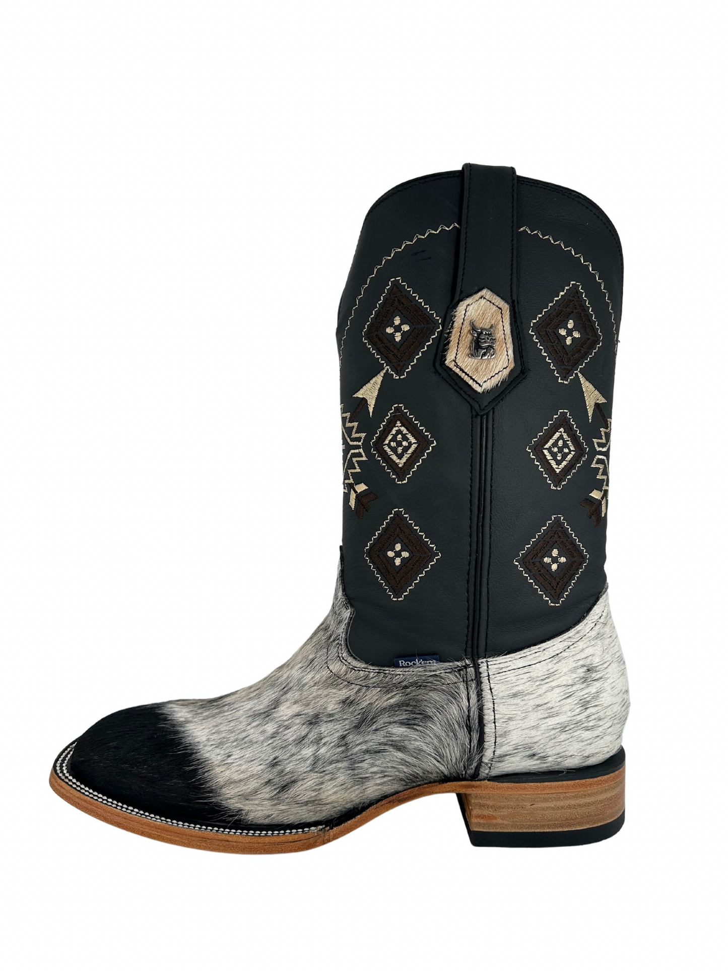 Rock'em Men's Cow Hair Boots Size 10.5 *AS SEEN ON IMAGE*