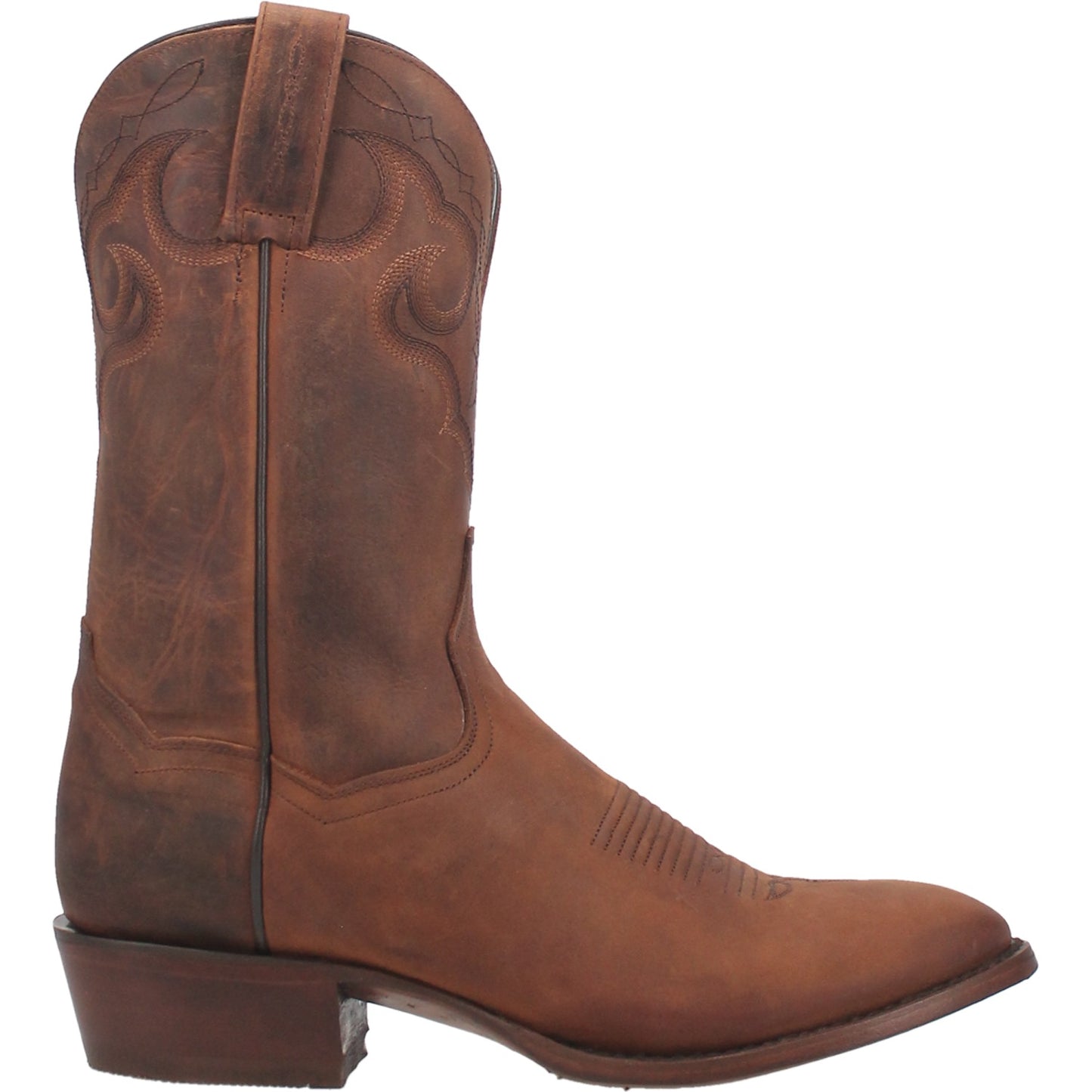 Dan Post Men’s Simon Brown Leather Round Toe Boot