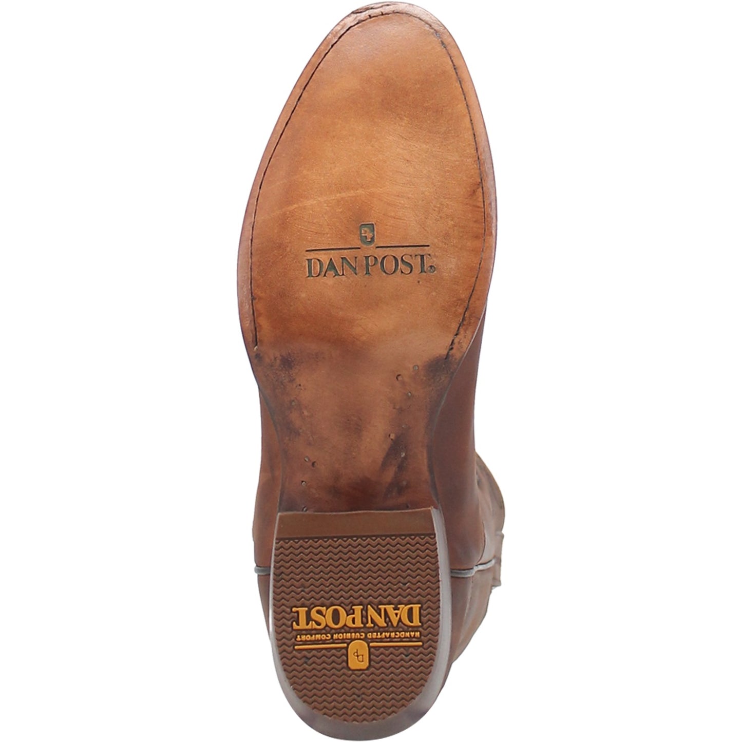 Dan Post Men’s Simon Brown Leather Round Toe Boot