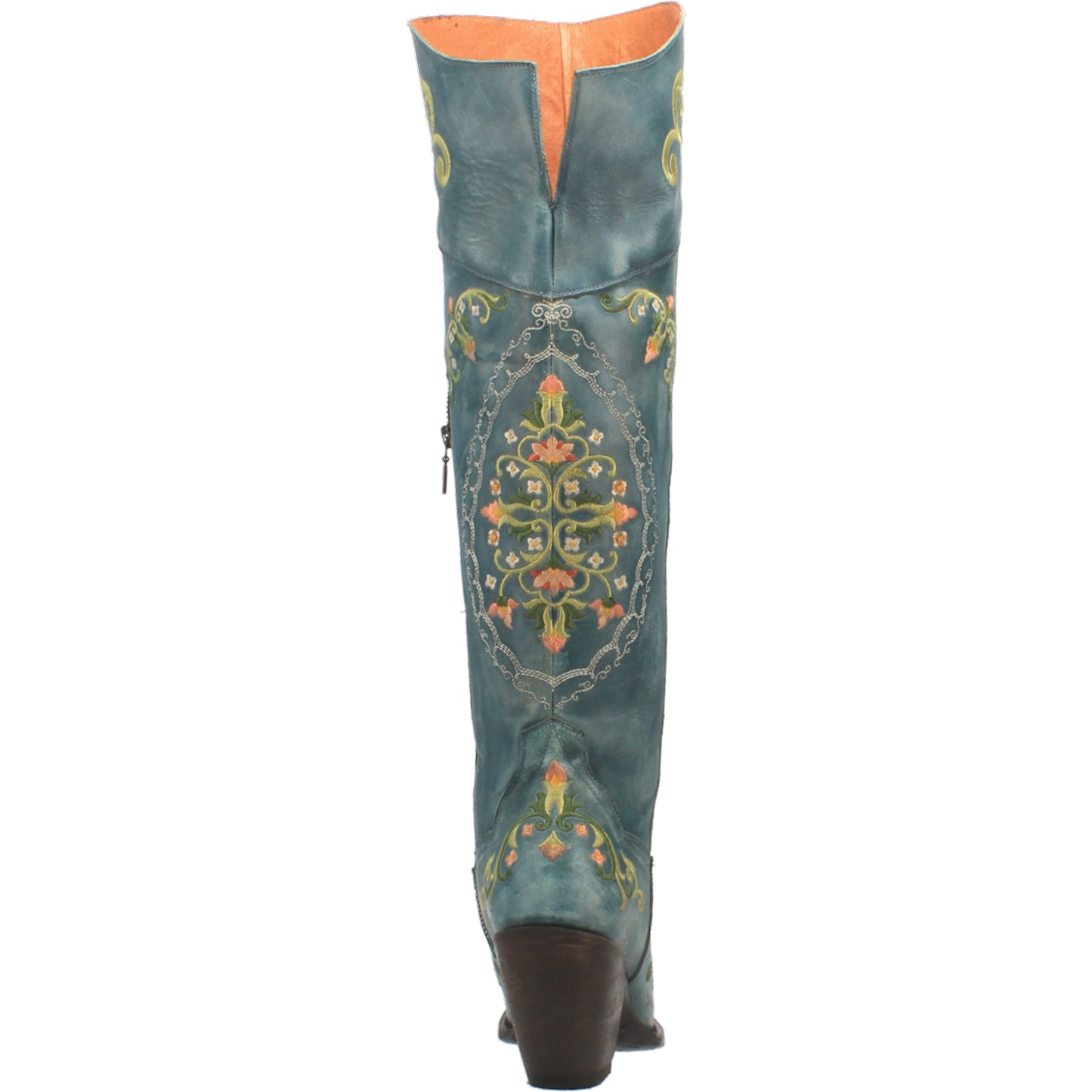 Dan Post Flower Child Turquoise Leather Boot