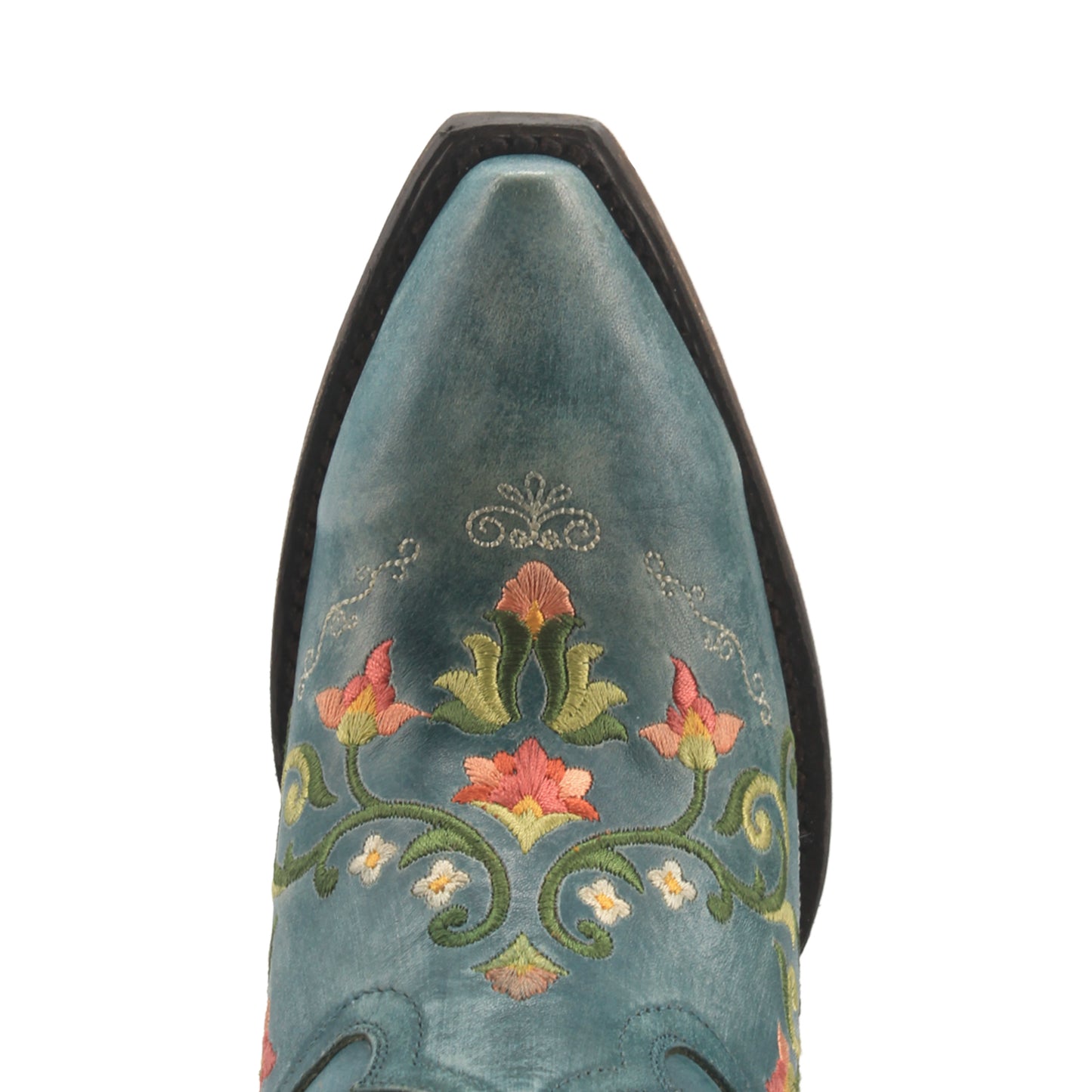 Dan Post Flower Child Turquoise Leather Boot