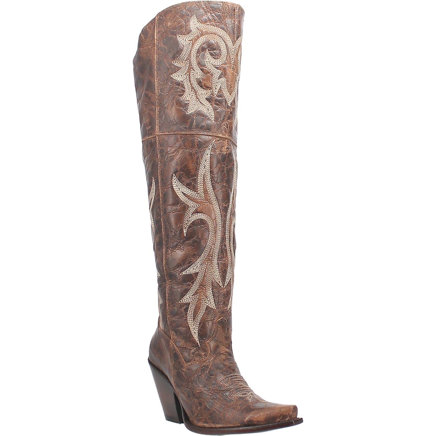 Dan Post Jilted Rustic Brown Leather Boot