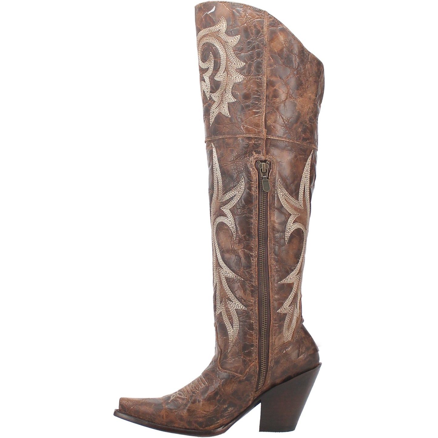 Dan Post Jilted Rustic Brown Leather Boot
