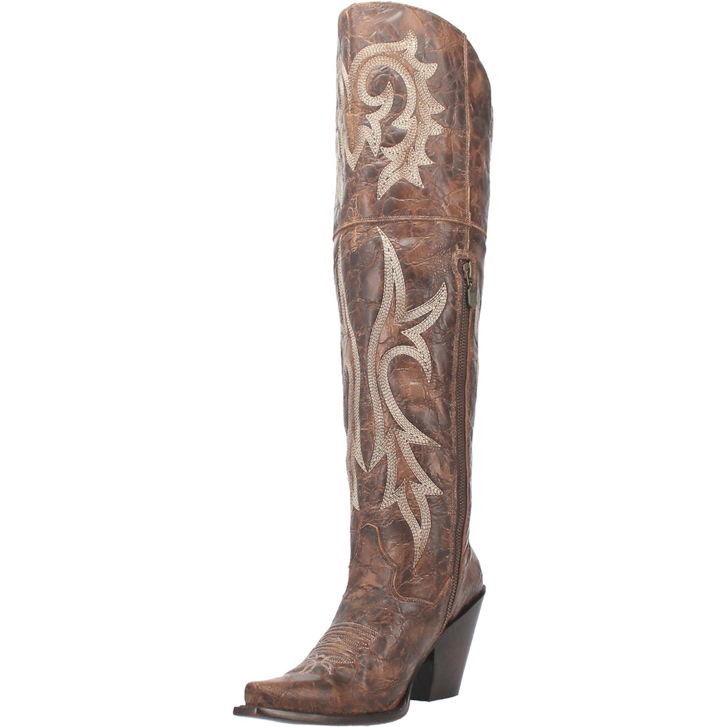 Dan Post Jilted Rustic Brown Leather Boot