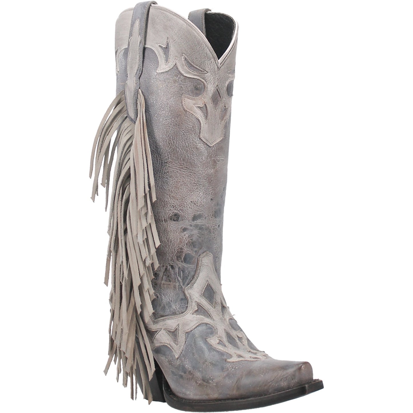 Dan Post Ameya Grey Leather Boot