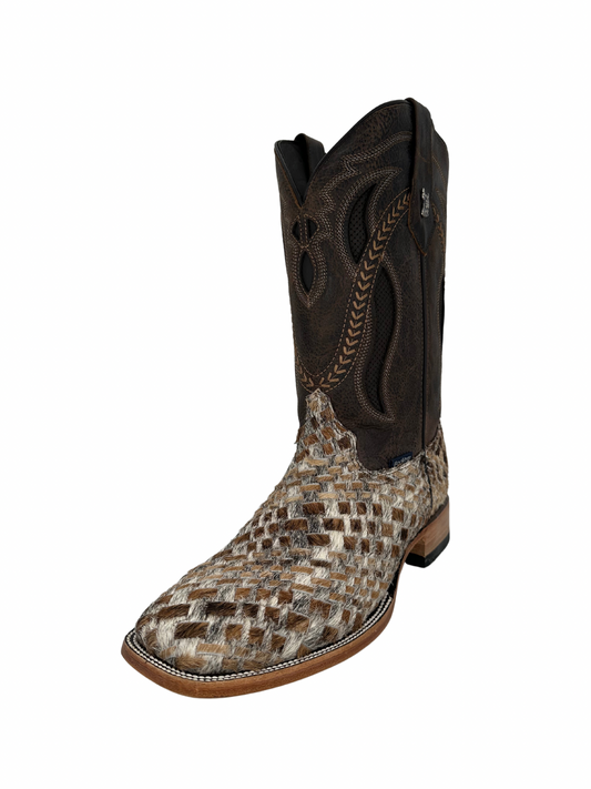 Rock'em Men's Petatillo Cow Hair Boots Size 10.5 *AS SEEN ON IMAGE*